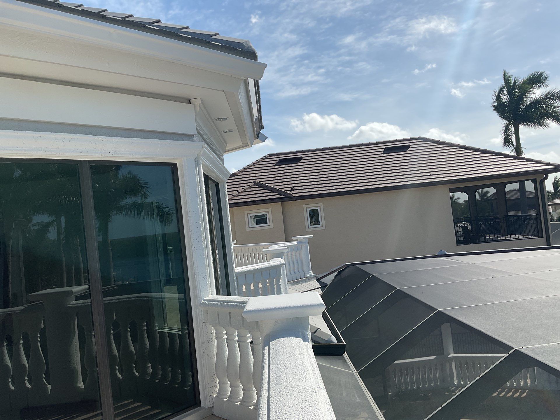 7-Inch Seamless Gutters for Heavy Rainfall in Cape Coral FL by Gutter Professors