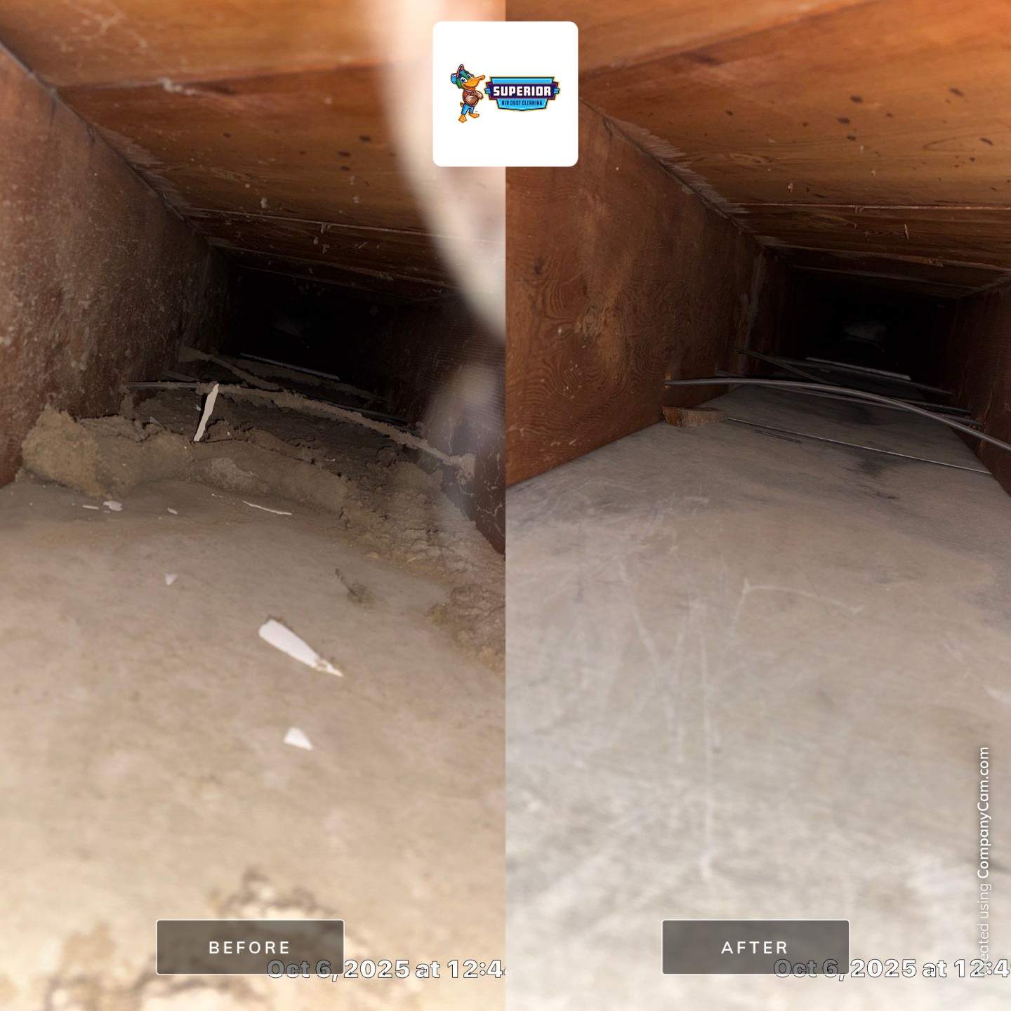 Air Duct Cleaning With a Vacuum Truck in New Castle, PA by Superior Air Duct Cleaning