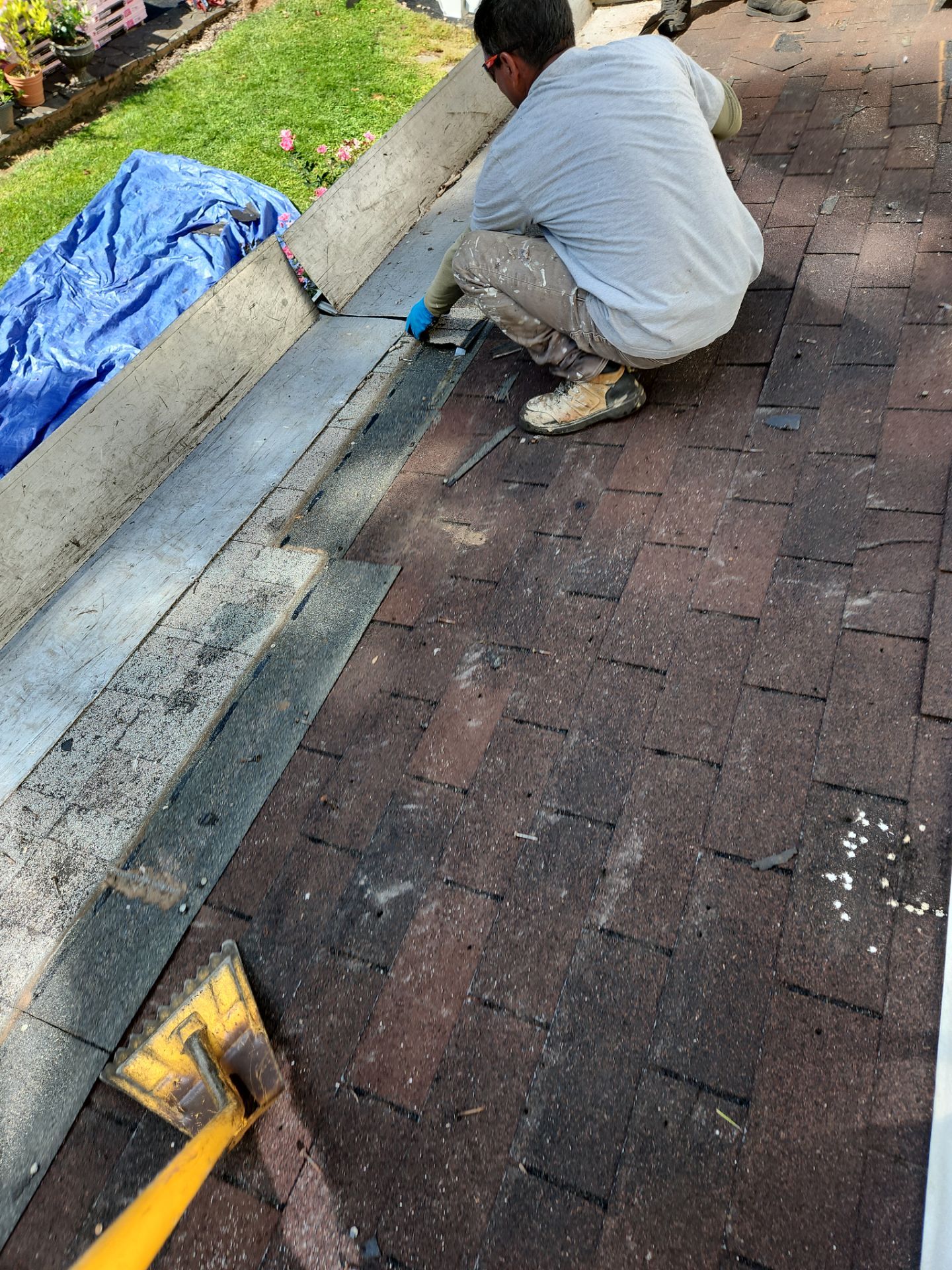 Residential Roofing Installation using Owens Corning TruDefinition Duration AR - Onyx Black by A Plus Exterior