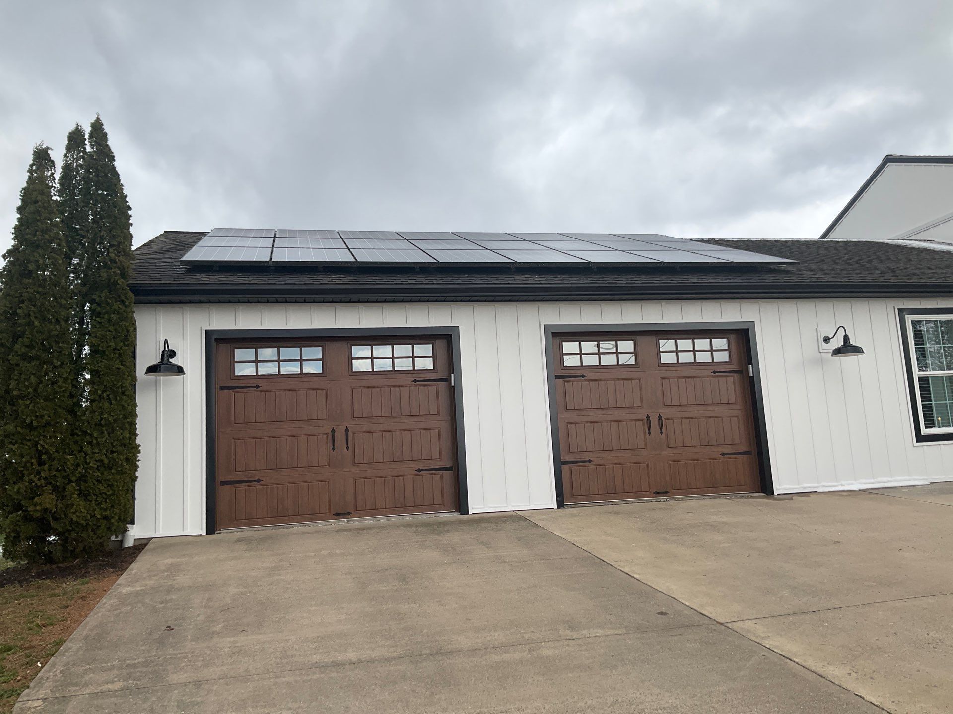 Modern Board and Batten Exterior Siding and Trim Upgrade by Esh Builders