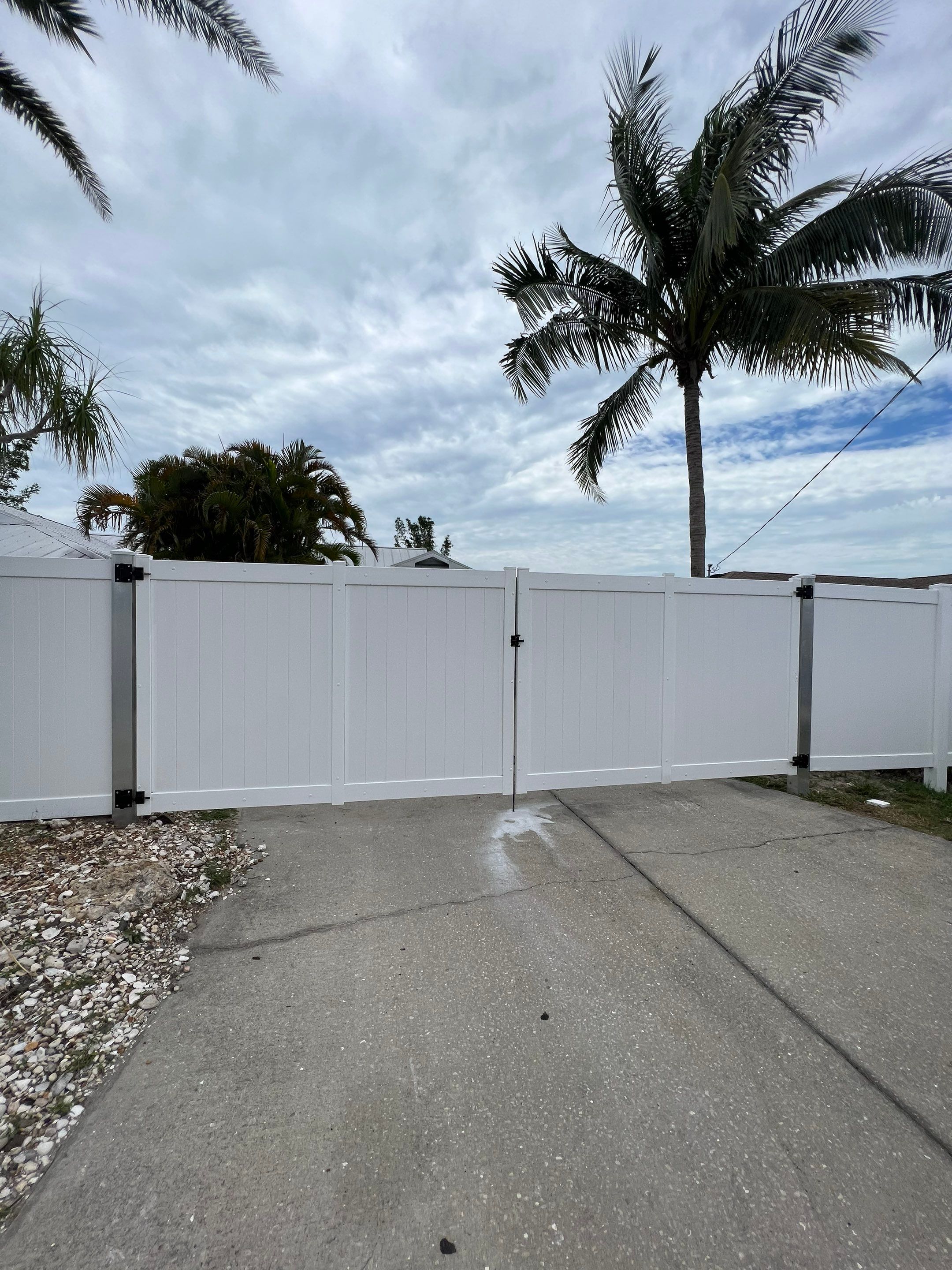 Vinyl Fence Installation using Vinyl Privacy Fence  by Asap fence and gates, LLC