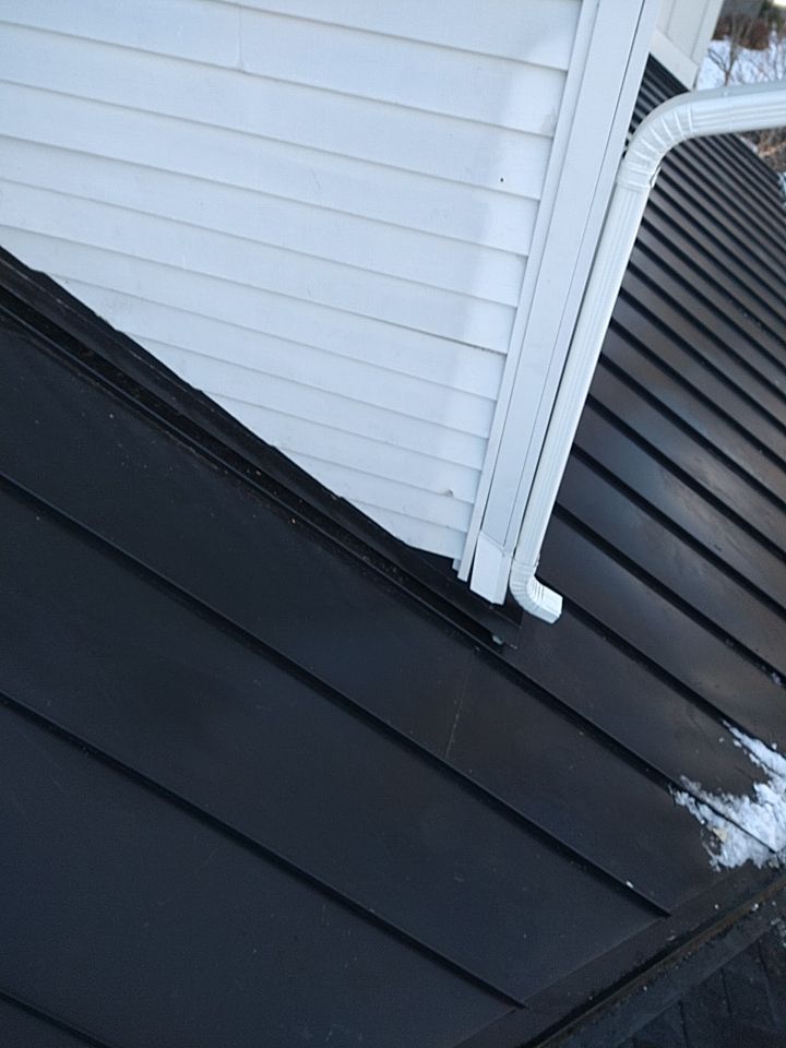 James Hardie Siding  using James Hardie Board and Batten, White by Absolute Roofing and Construction