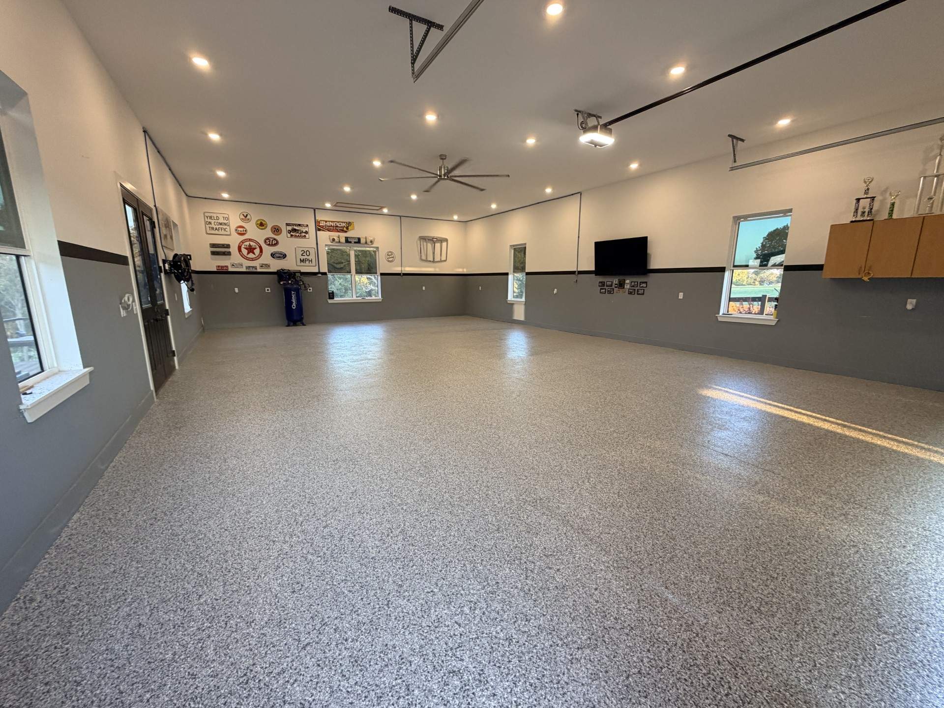 Project in Springdale by Pace X Concrete Coatings