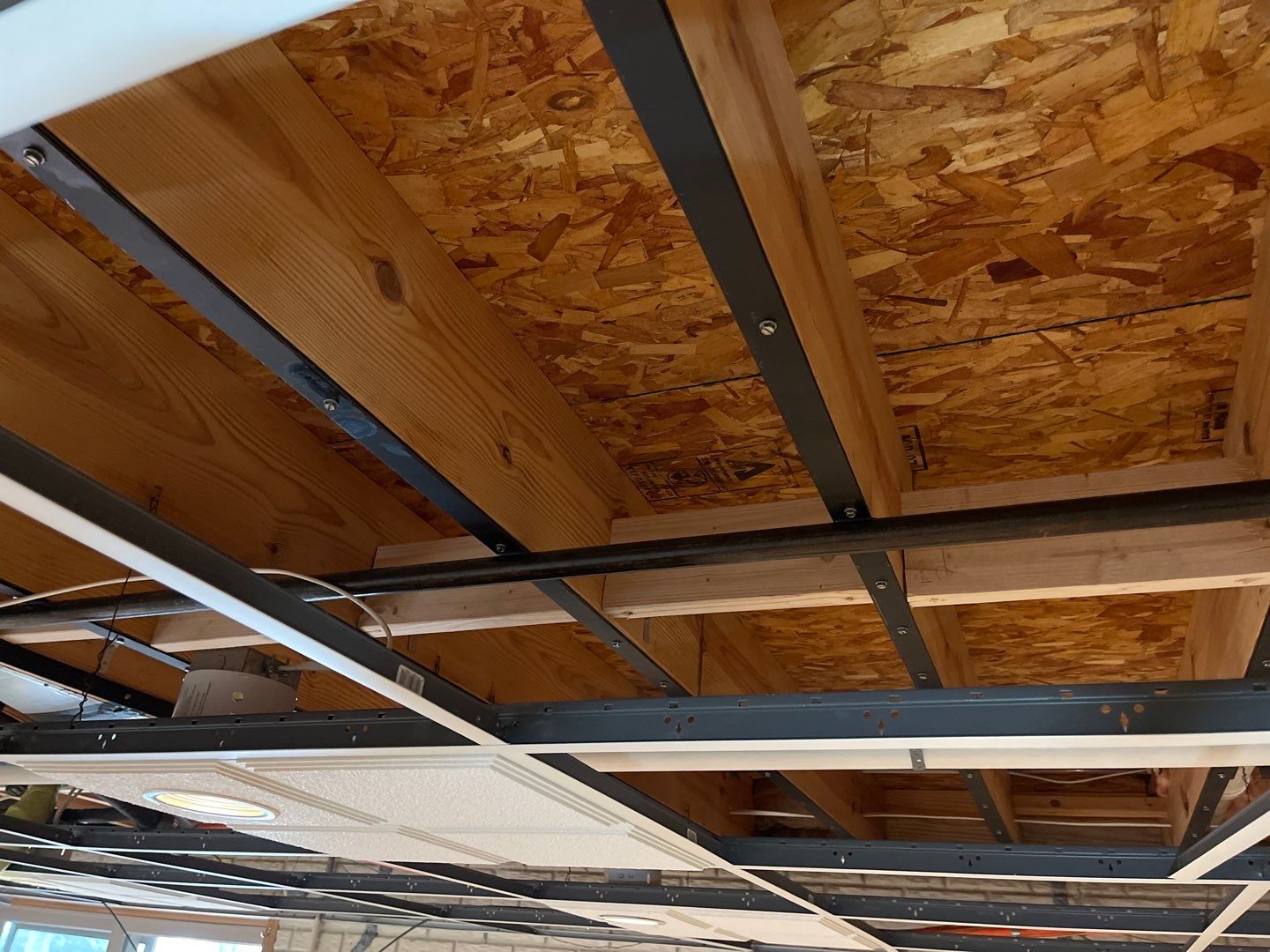 Structual Wood Reinforcement  using Structural Wood and Steel Reinforcements by Toledo Basement Repair 