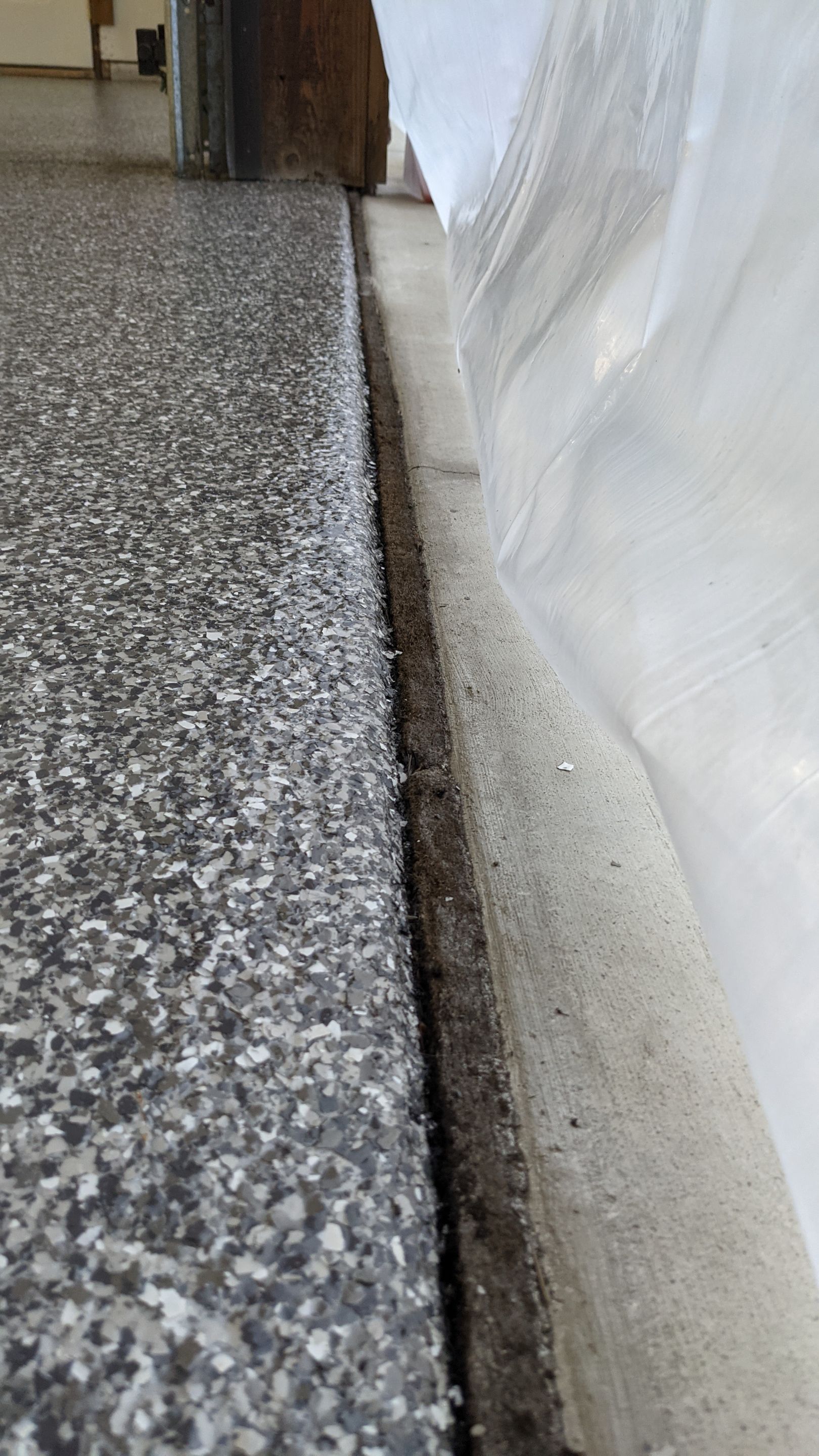 Garage Transformation using Silver Creek by Croc Coatings, LLC
