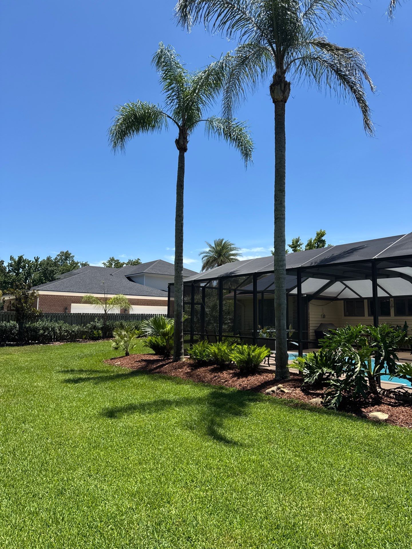 Deerwood Resident | Pine Bark Install & Clean-Up by ProGreen Services