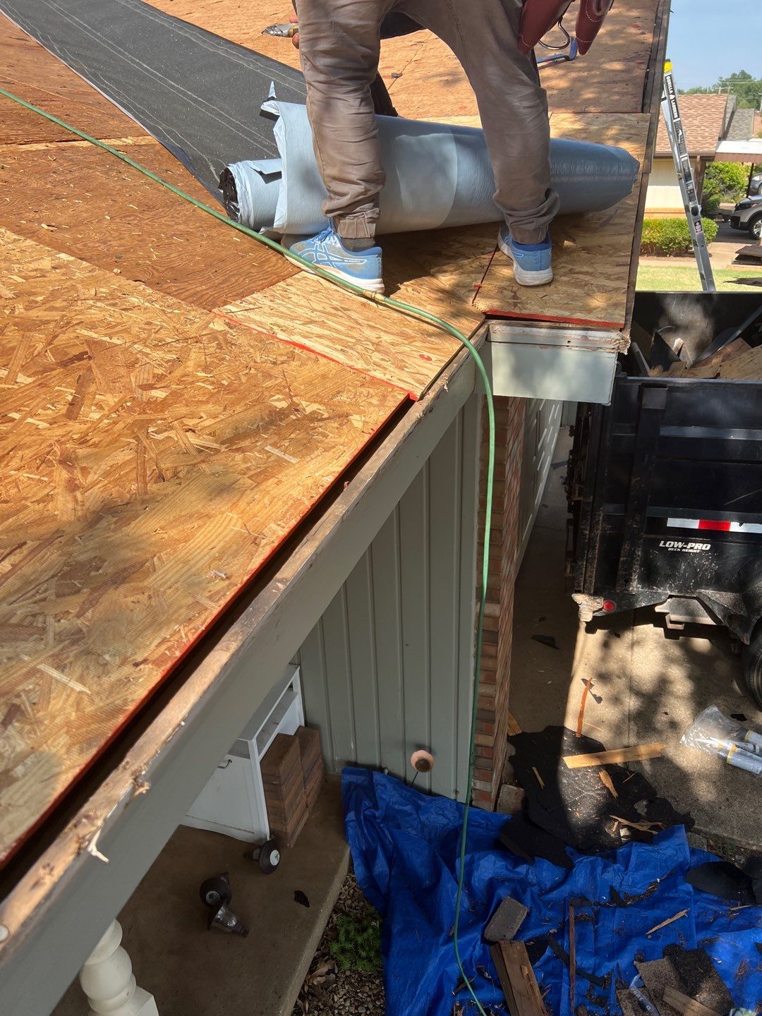 Residential Roofing Installation using GAF Natural Shadow  by A & H Roofing and Contracting