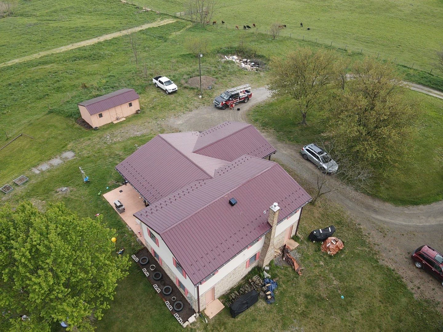 Metal Roof Installation using Everlast Azm panel w/ colourbond process by Teflon Roofing