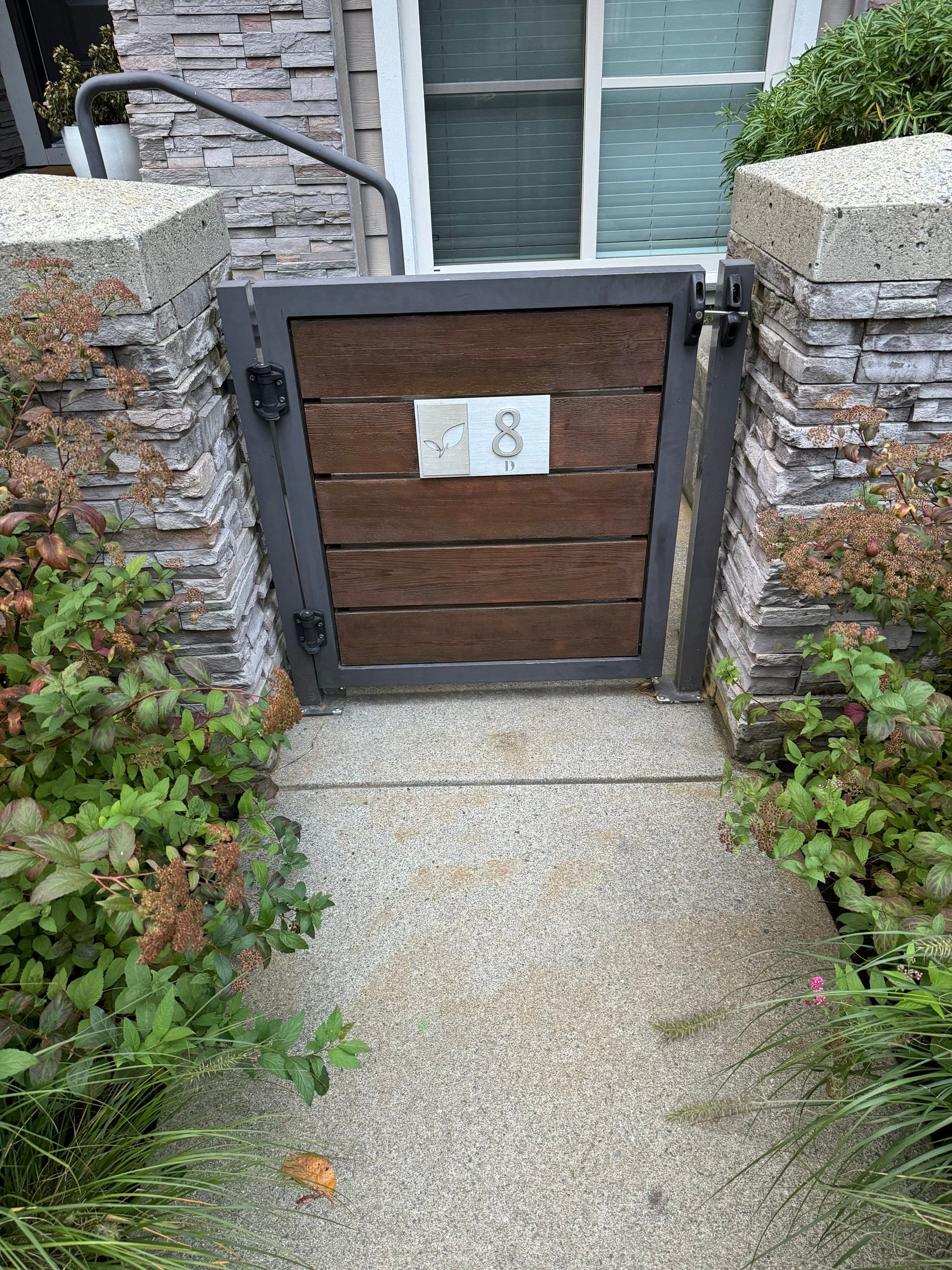 Gate Staining Project by YVR Construction Group