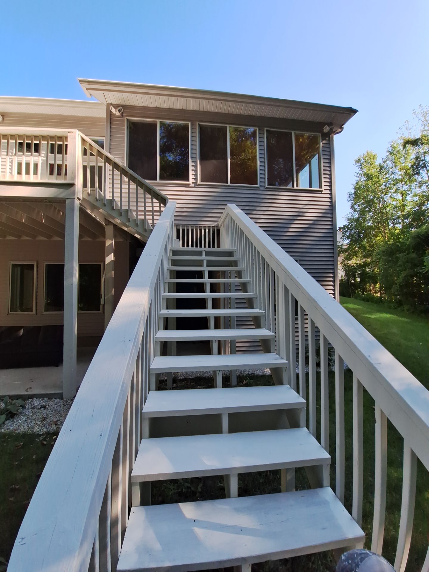 Deck and steps staining! by Gordon Painting