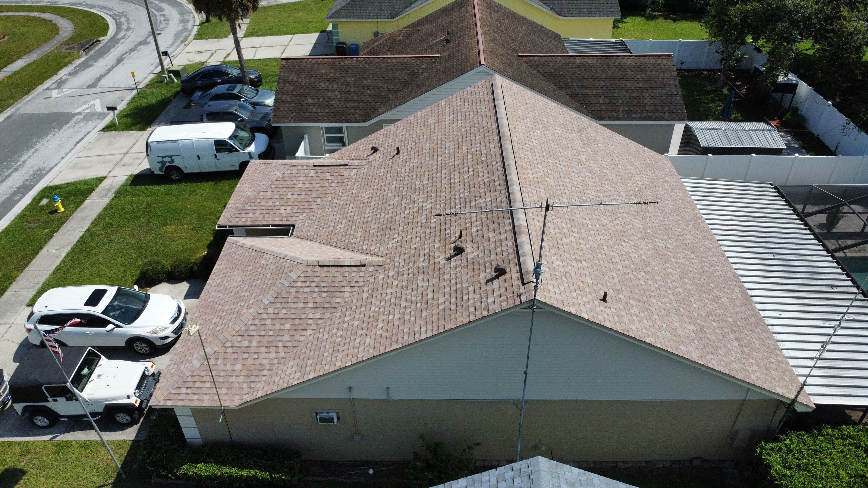 Roof Replacement in Brandon, FL. by Steadfast Roofing 