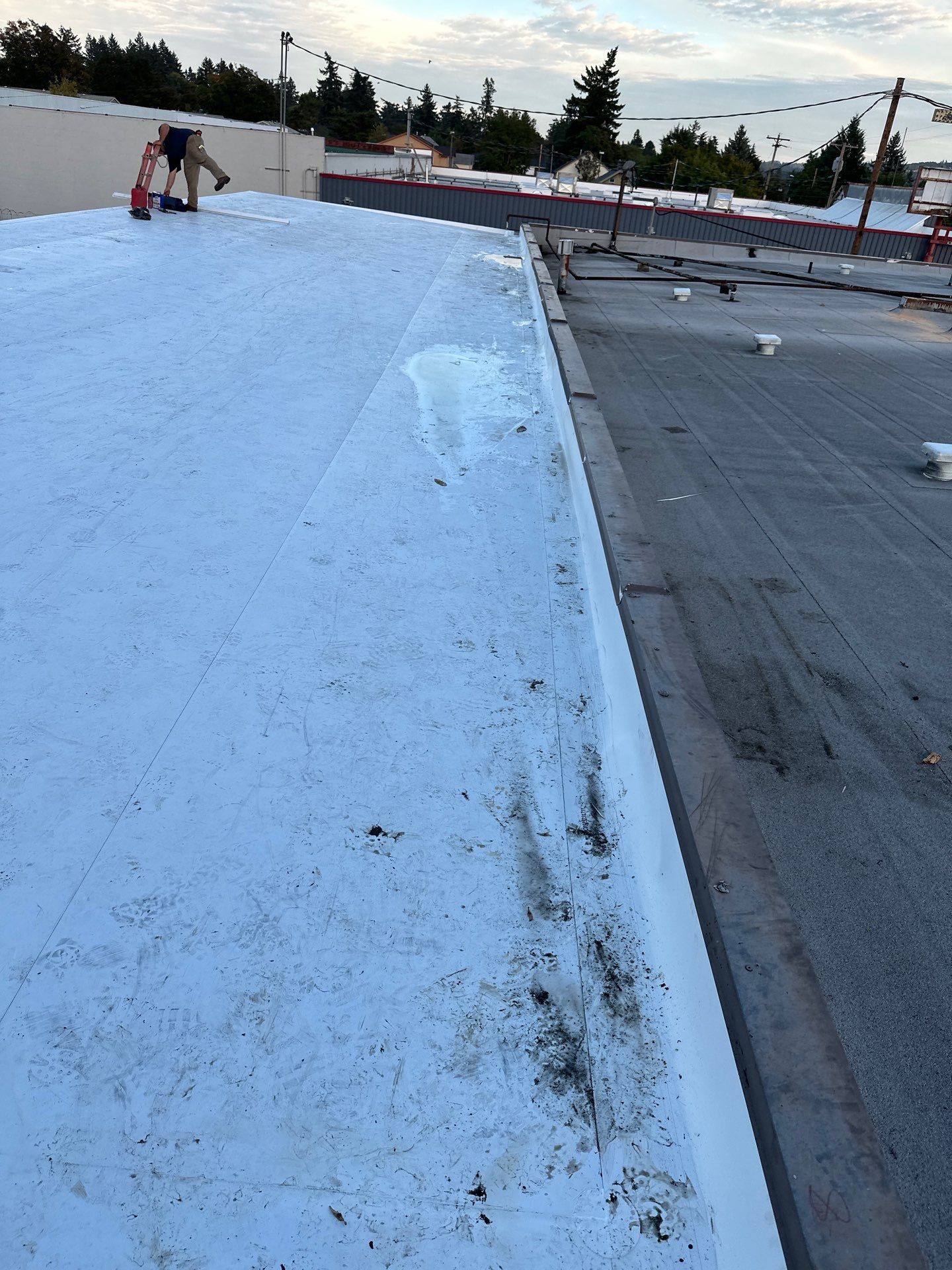 Commercial Roofing Repair using GAF 60Mil TPO  by Orezona Building & Roofing Company, Inc.