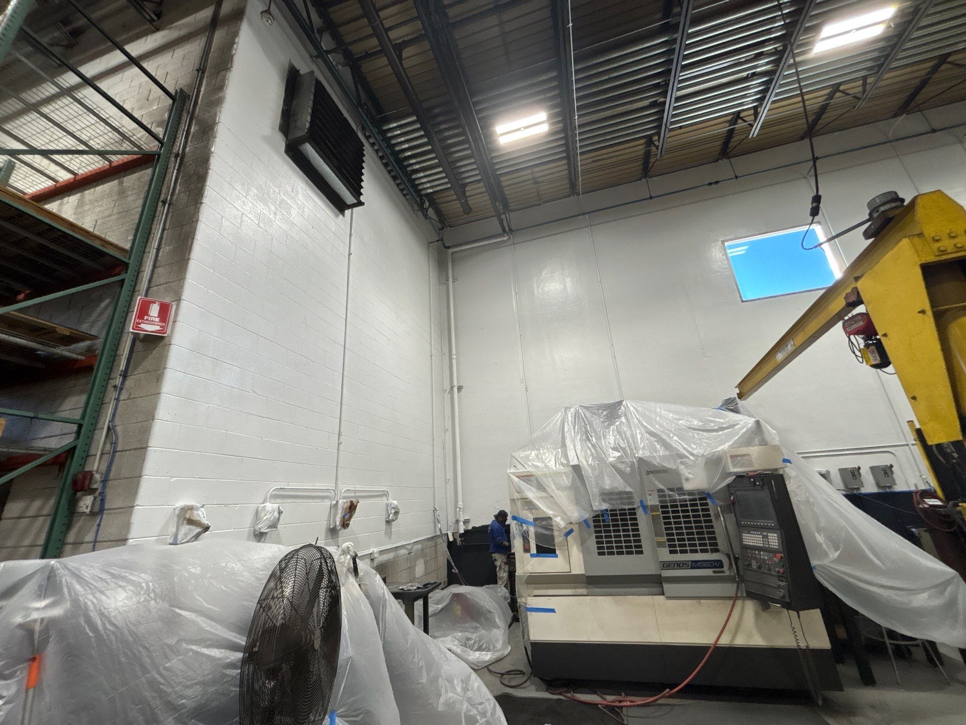 Factory Interior using Pro Industrial Multi-Surface Acrylic by Paint Platoon USA