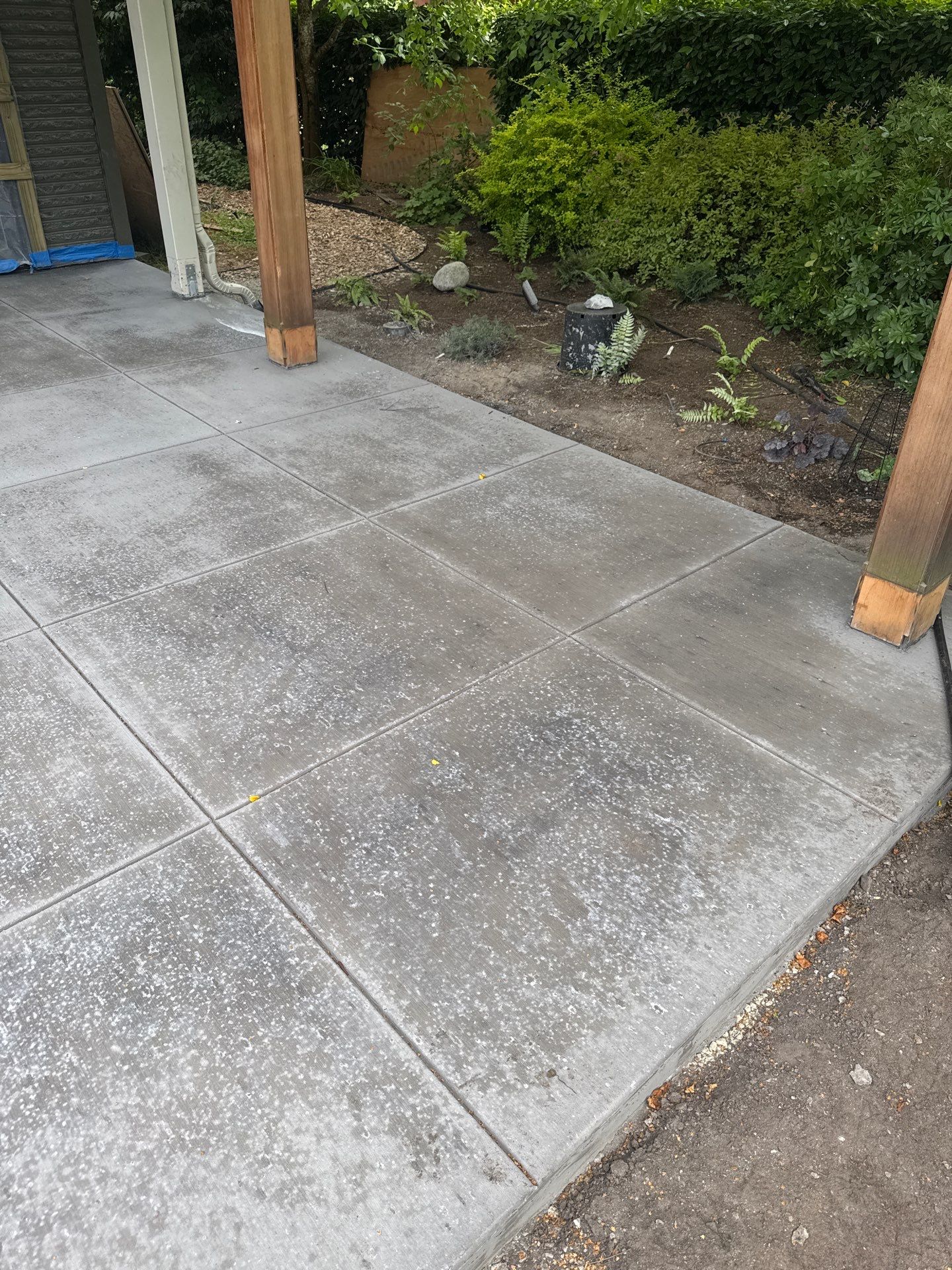 Concrete Driveway Makeover | Edmonds  by Jireh Asphalt & Concrete Inc 