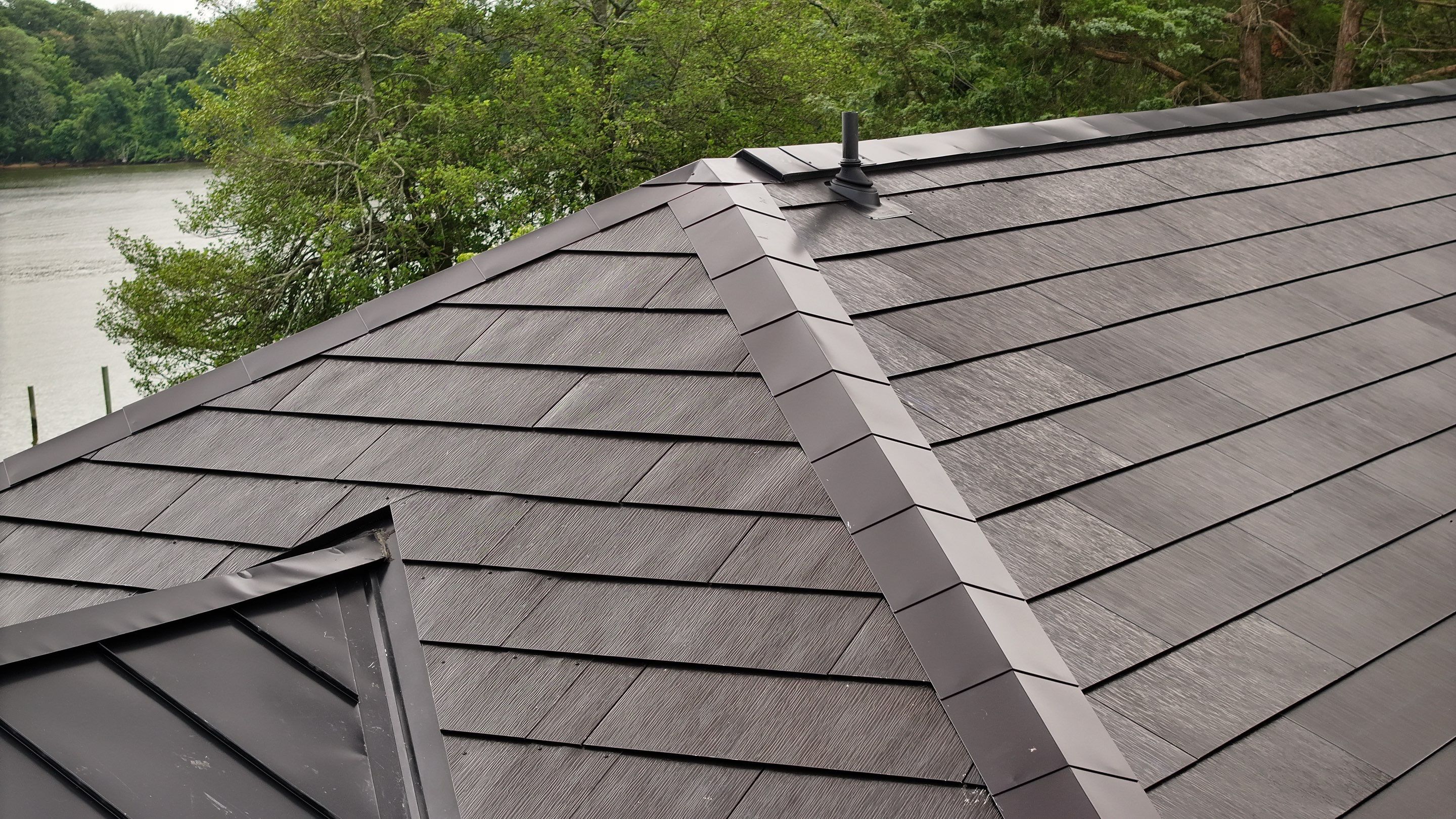 Tesla Solar Roof & Powerwall in Annapolis MD by American Home Contractors