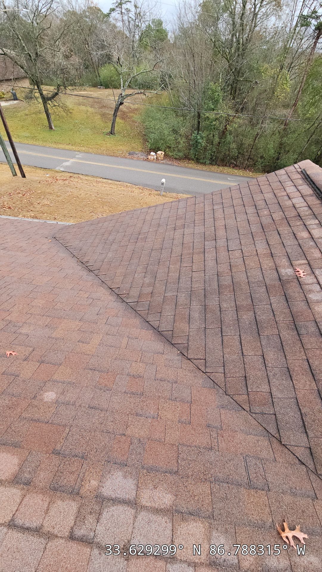 Roof Replacement (Barkwood) and Tree Removal in Birmingham  by The Roofing Dudes