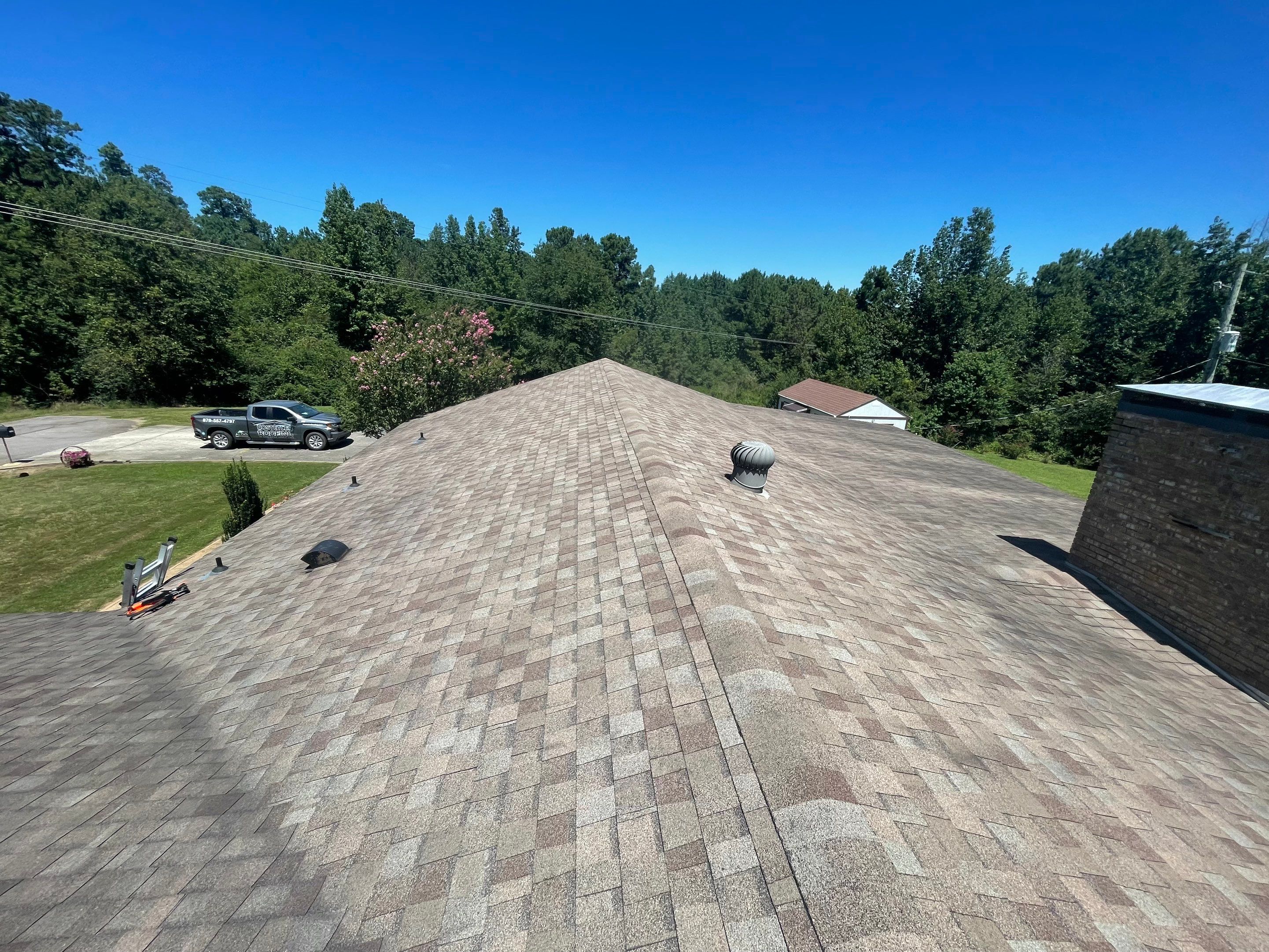 Residential Shingle Reroof using Malarkey Vista by Hostetler Roofing