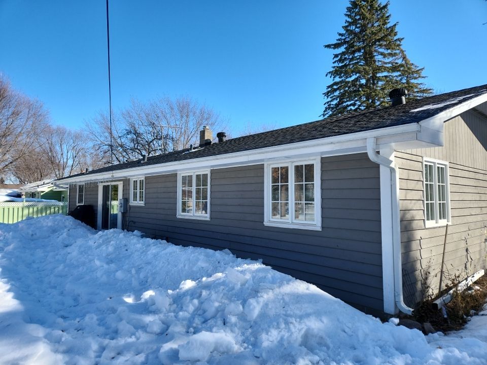 Steaming and Installing New Covers and Heating Cable by Next Level Seamless Gutters / Exteriors Inc.