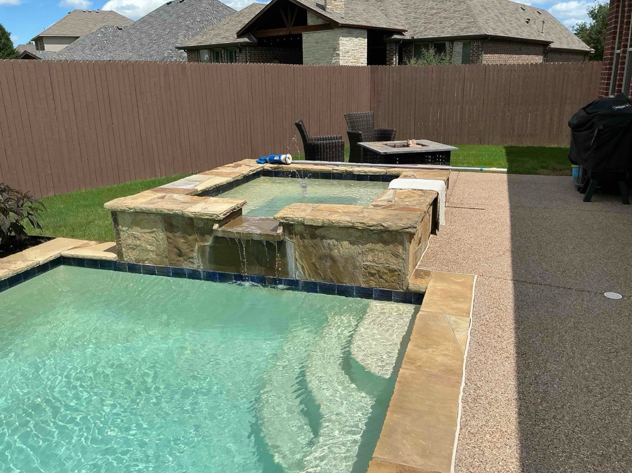 Keller Remodel by Sink or Swim Pools