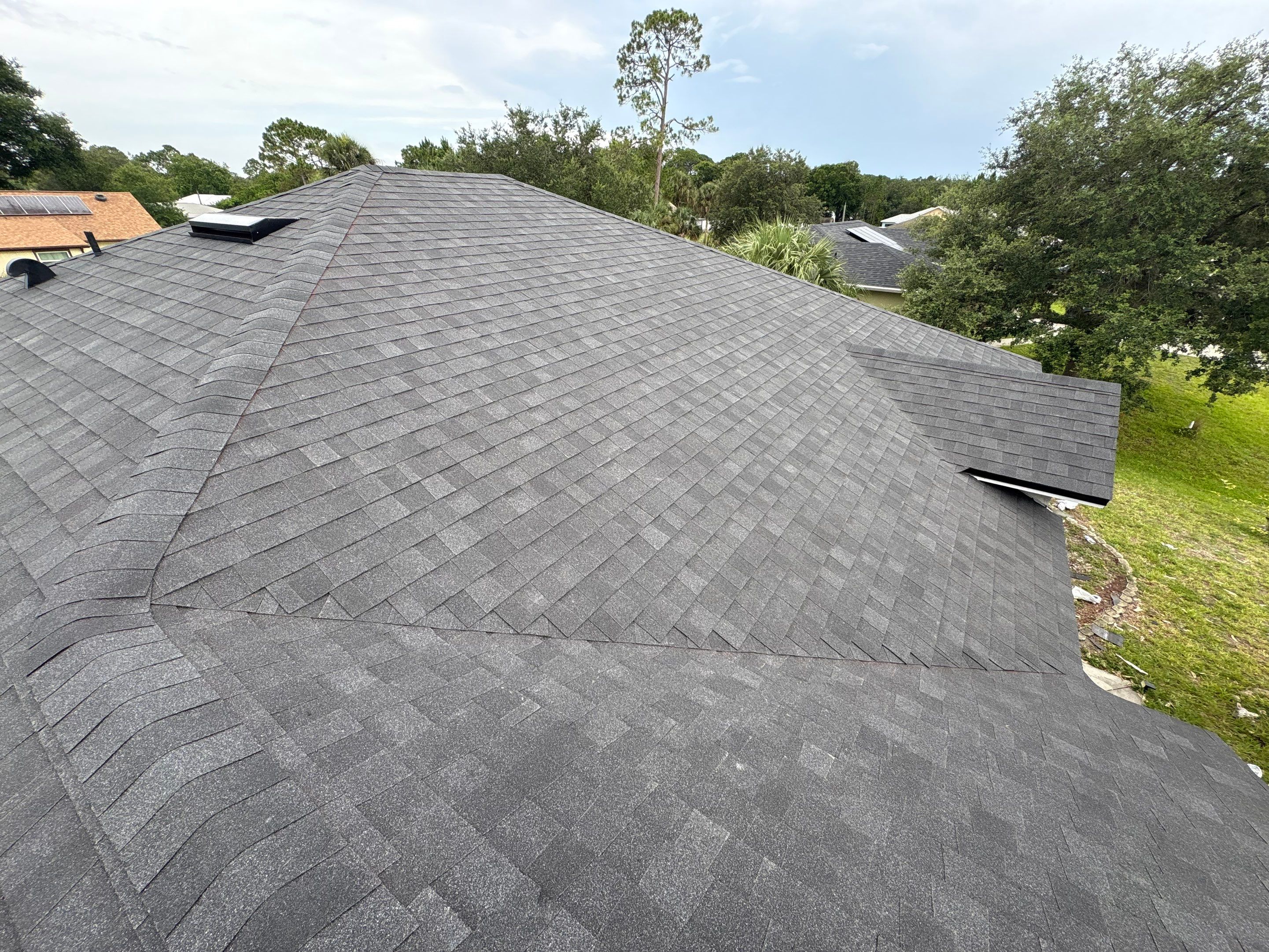Shingle Reroof Replacement Palm Bay FL by Pinnacle Roofing Group