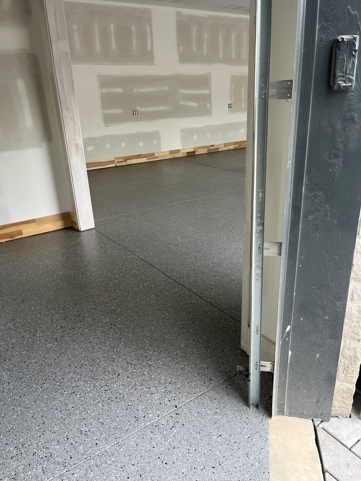 Garage Floor Coating using Shale by My Garage Floor Guys