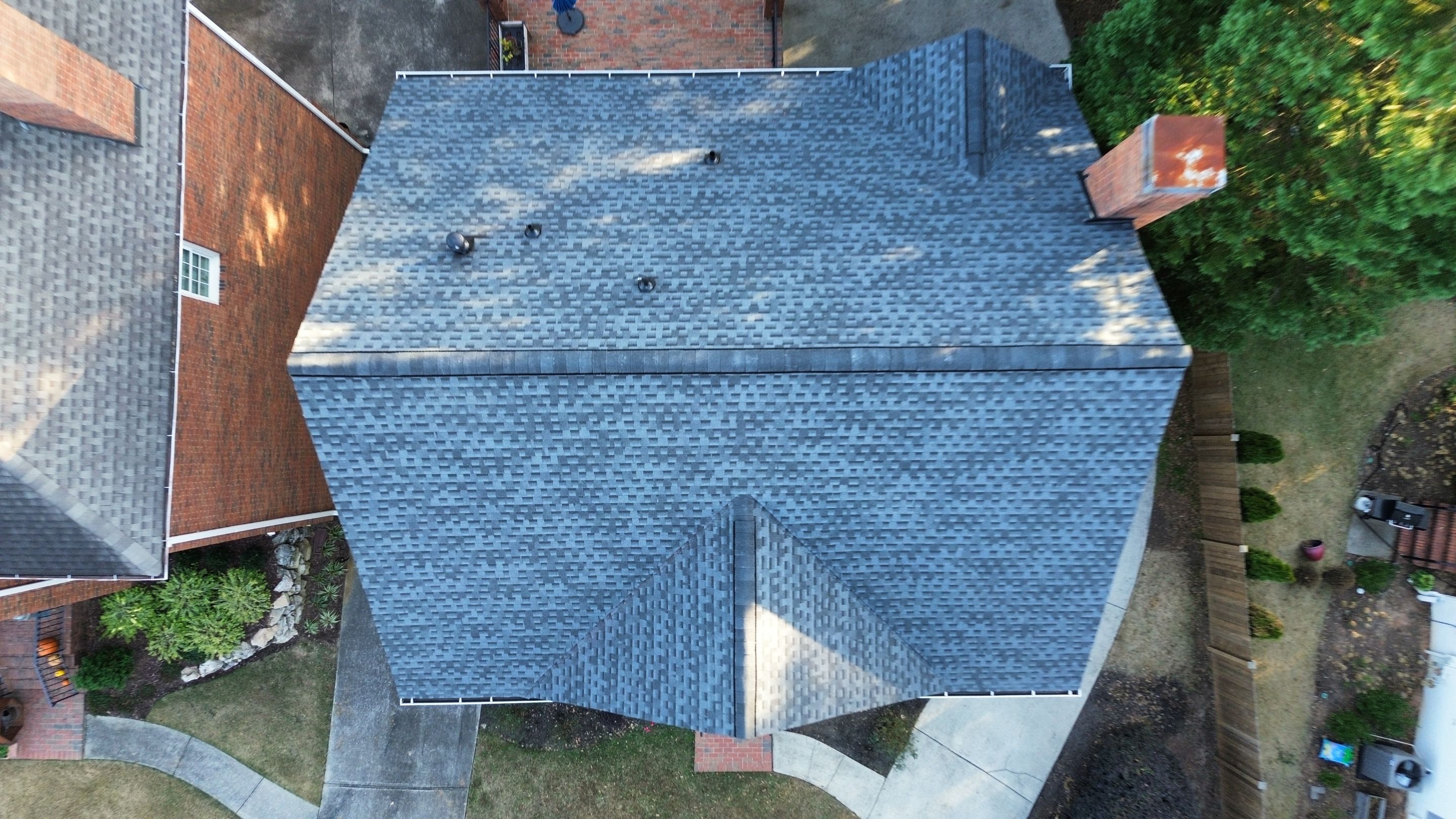 Atlanta, GA Roof Replacement GAF Timberline HDZ Charcoal by Reset Roofing