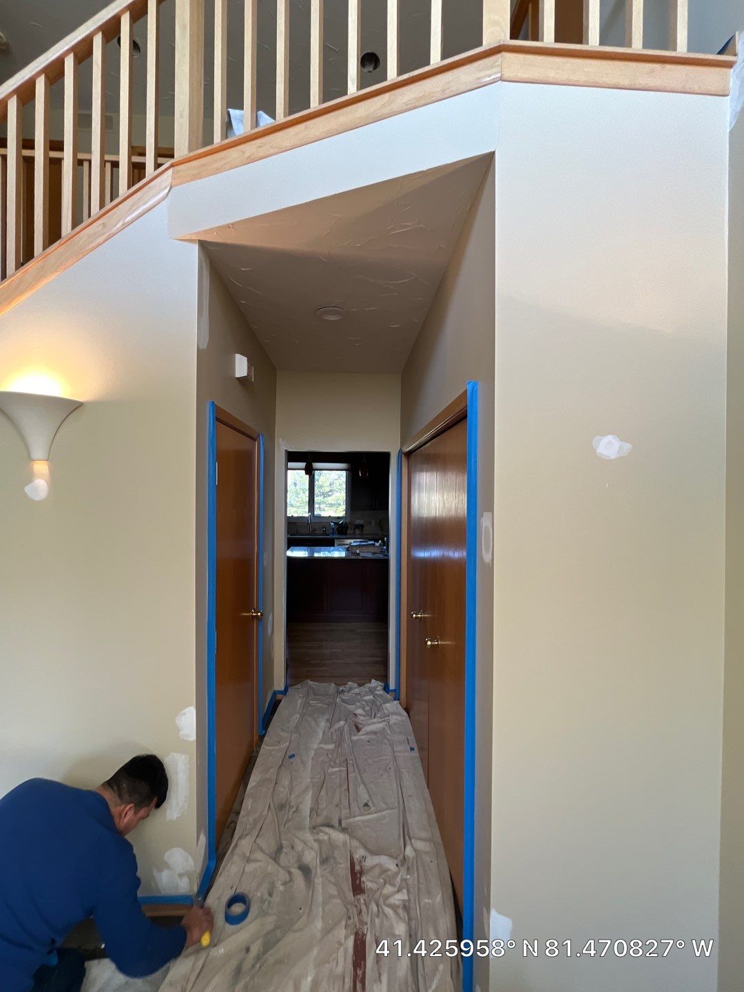 Orange Interior Repaint by Best Buy Painting