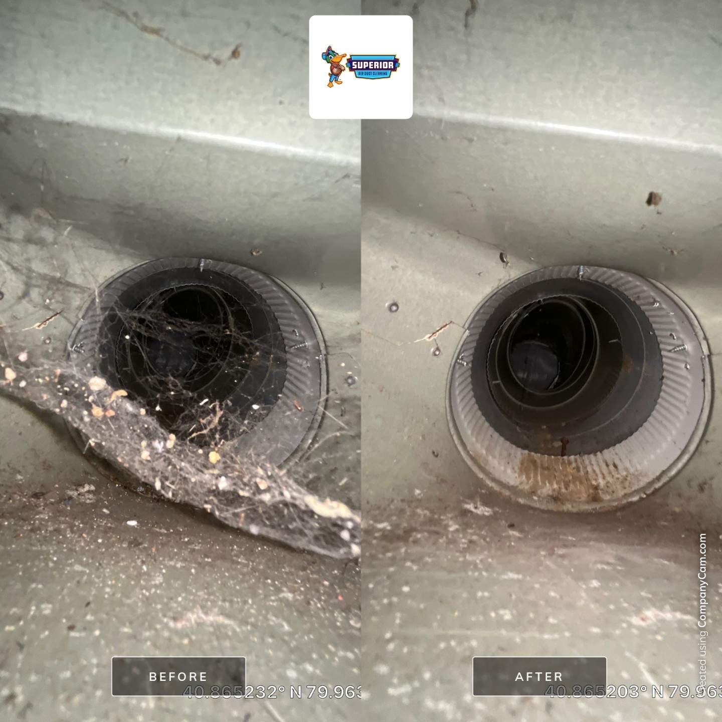 Air Duct Cleaning With a Vacuum Truck in Butler, PA by Superior Air Duct Cleaning
