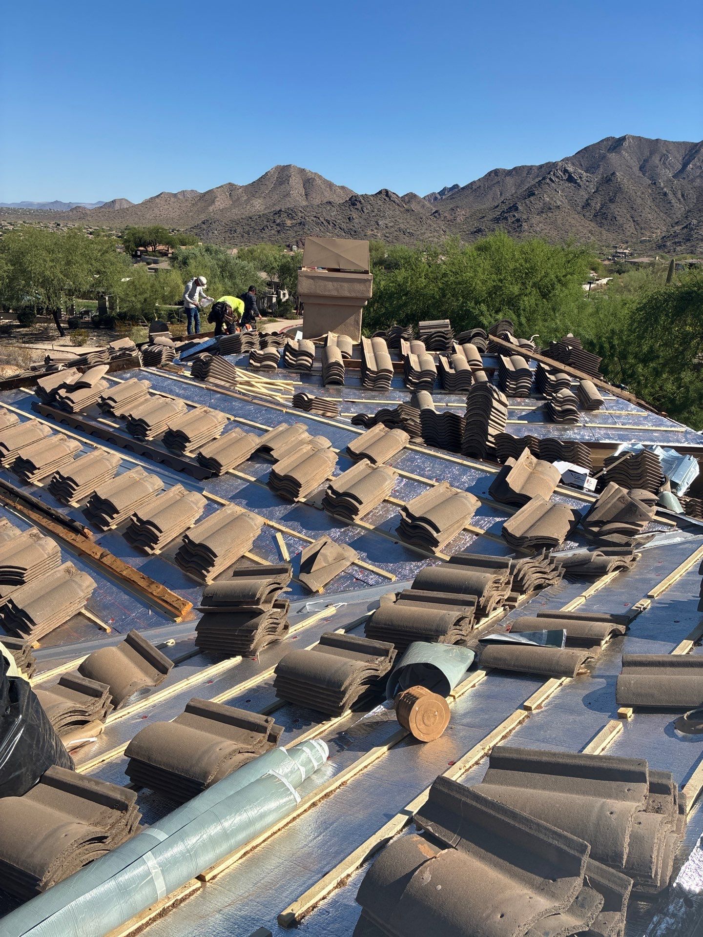 Tile Reset in Northern Scottsdale by Weather-Tite Roofing