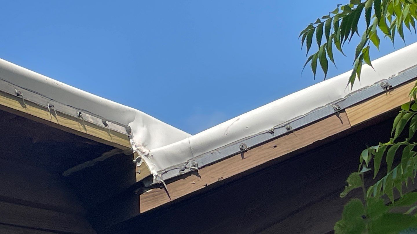 Cartoon Roof turned TPO Elegant by Bayfront Roofing and Construction