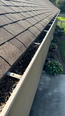 Turtle Shell gutter protection installation in St. Charles, IL 60175, photograph 2