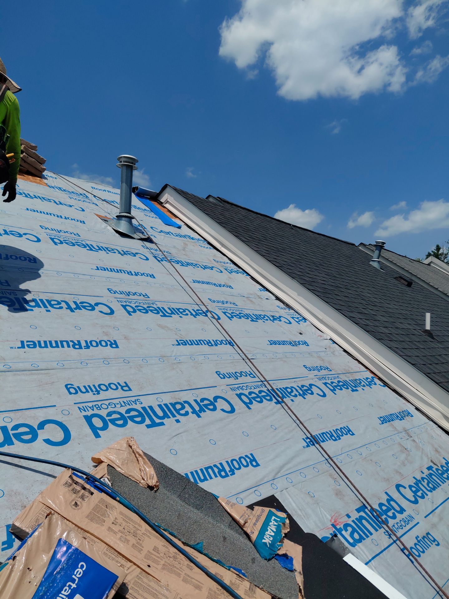 Lorton: Residential Roof Replacement with CertainTeed Landmark in Colonial Slate by RM Banning, Inc.