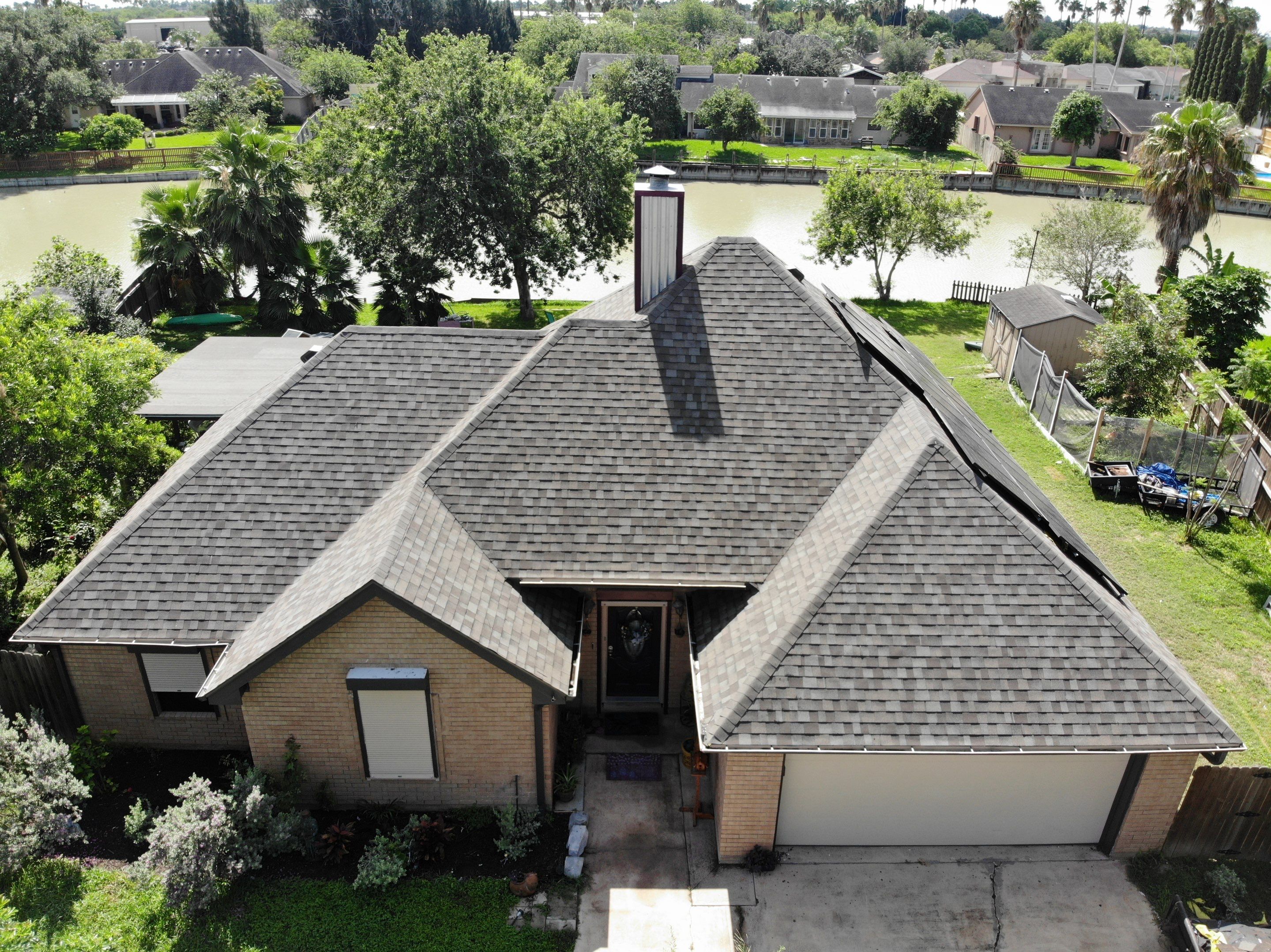 Brownsville Roof Project by Bison Roofing  