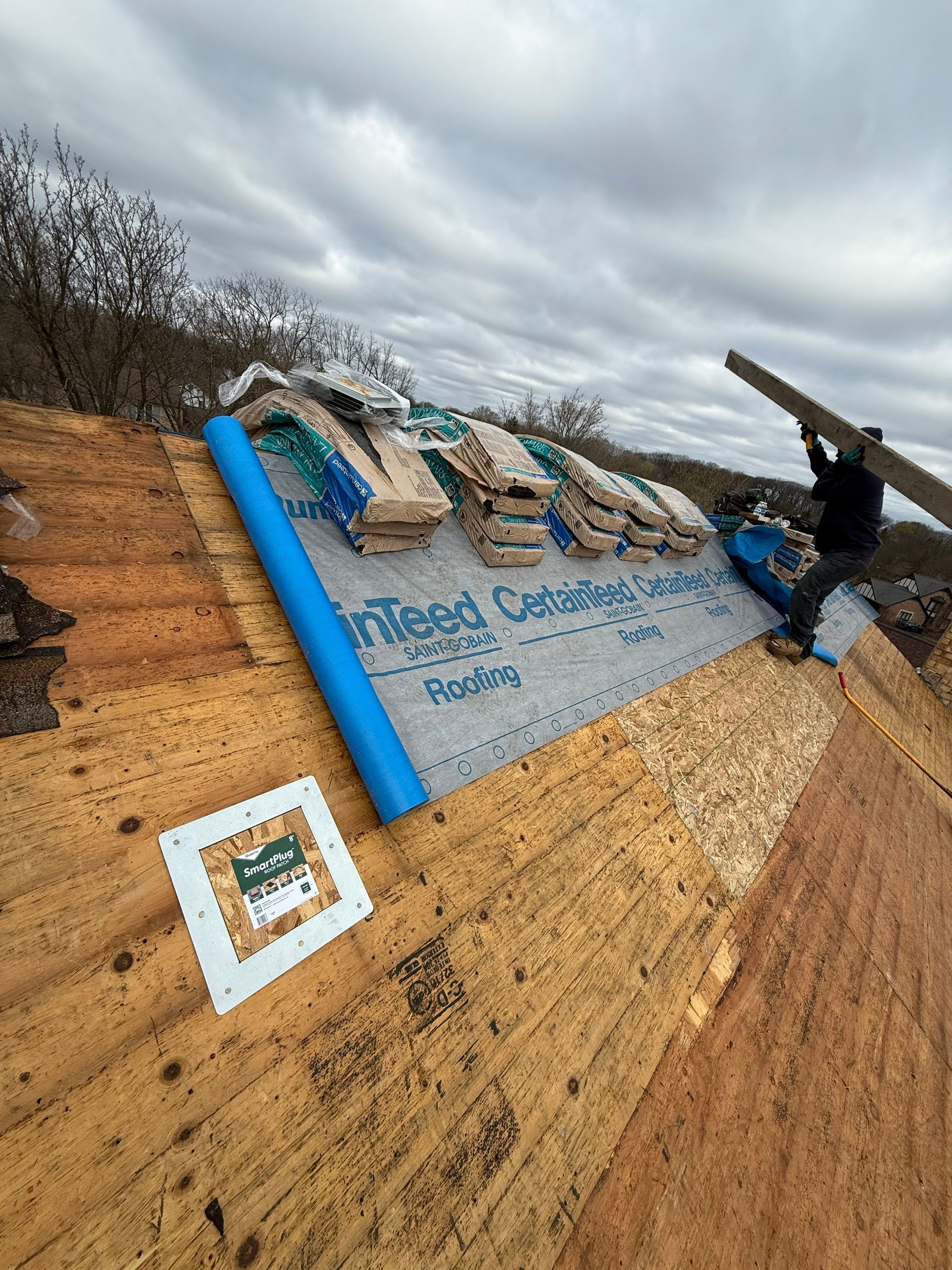 Project in West Bloomfield Township by Eave Roofing