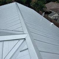 24ga 1" Nail-Strip Mill Finish  by Total Roofing System The Metal Roof Experts