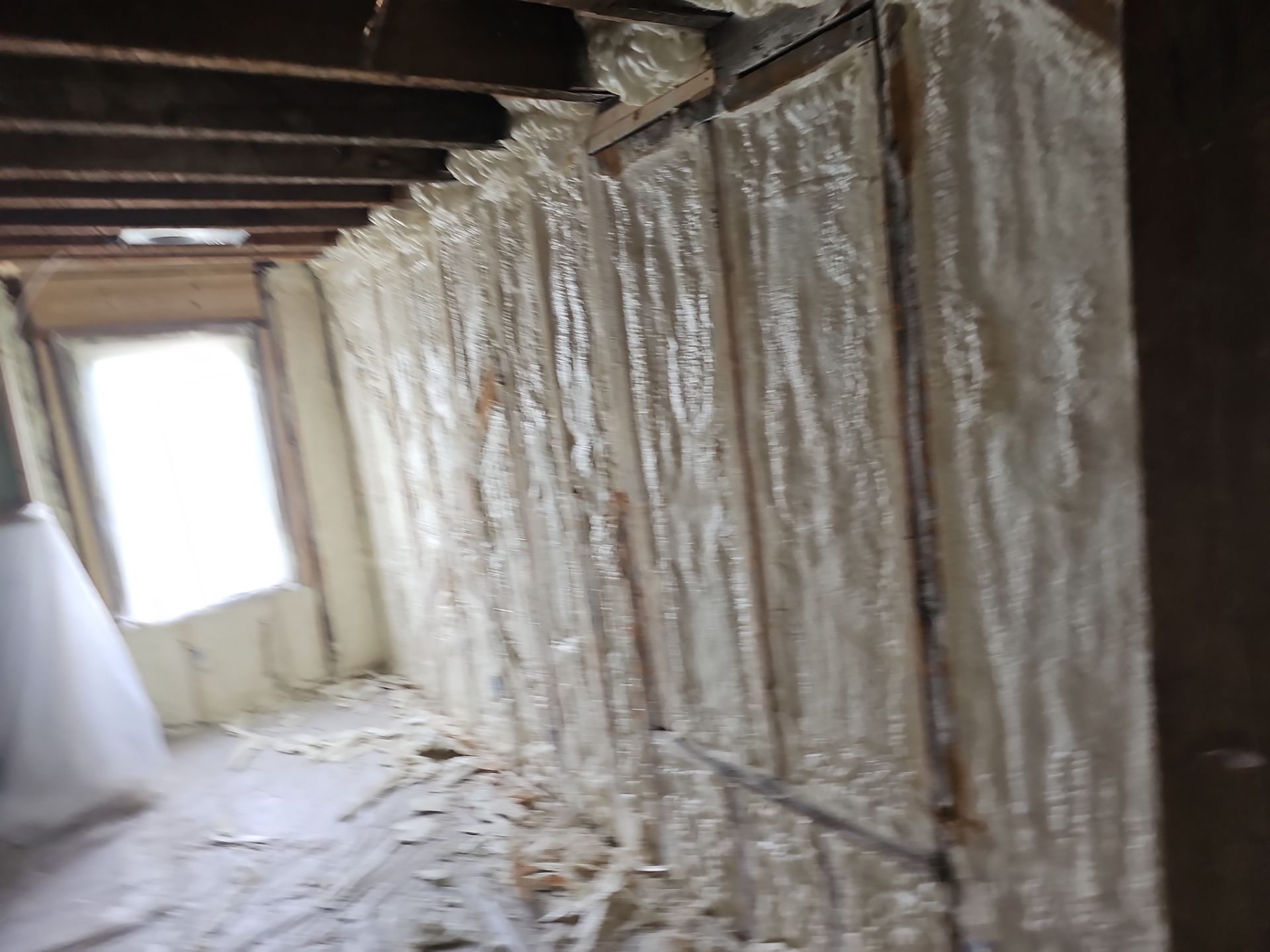 Home Remodel using Closed Cell Spray Foam by NYS Foam & Energy