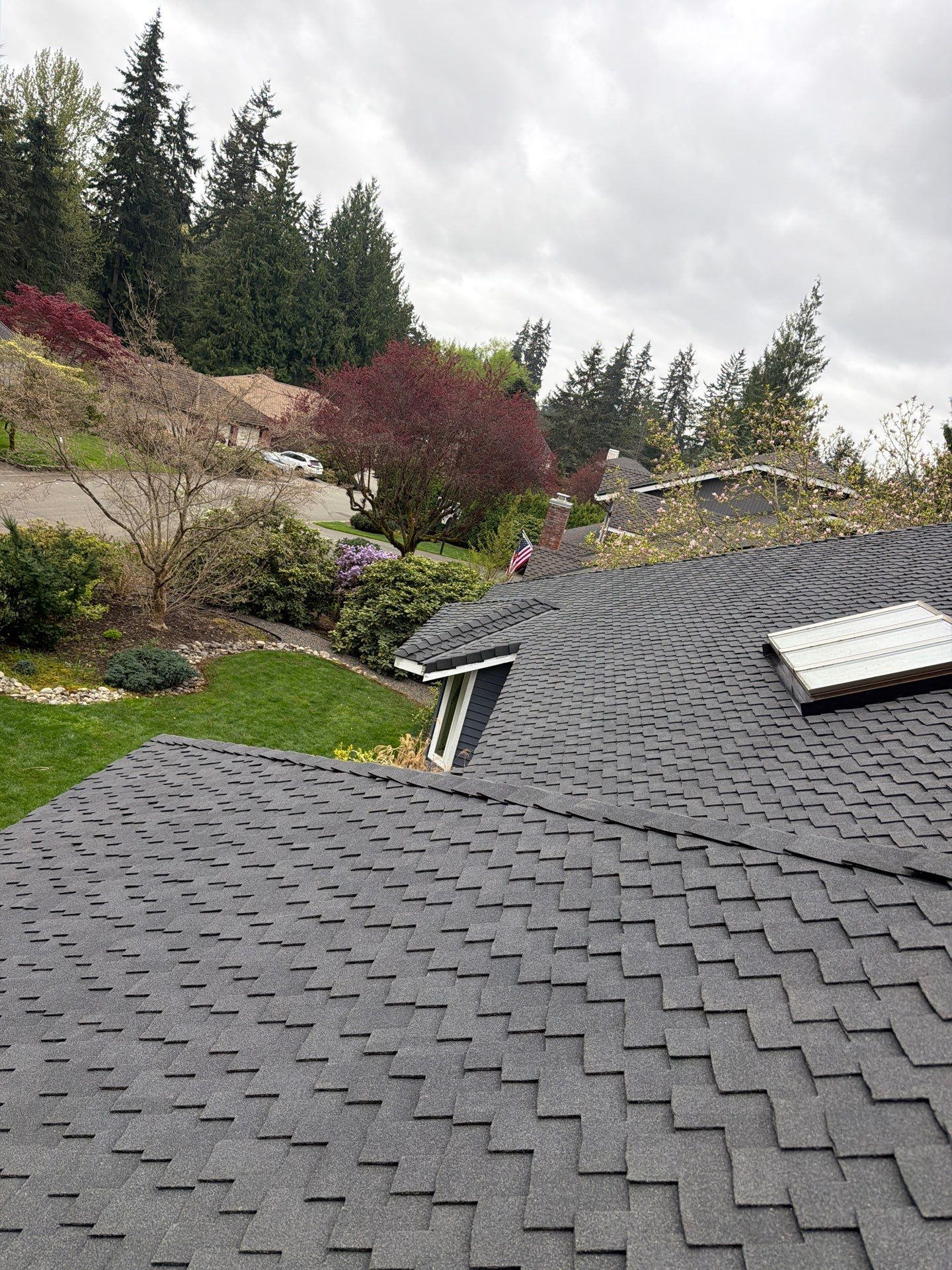 Residential Roofing Installation using GAF UHDZ Shingles by Roofing Formula LLC