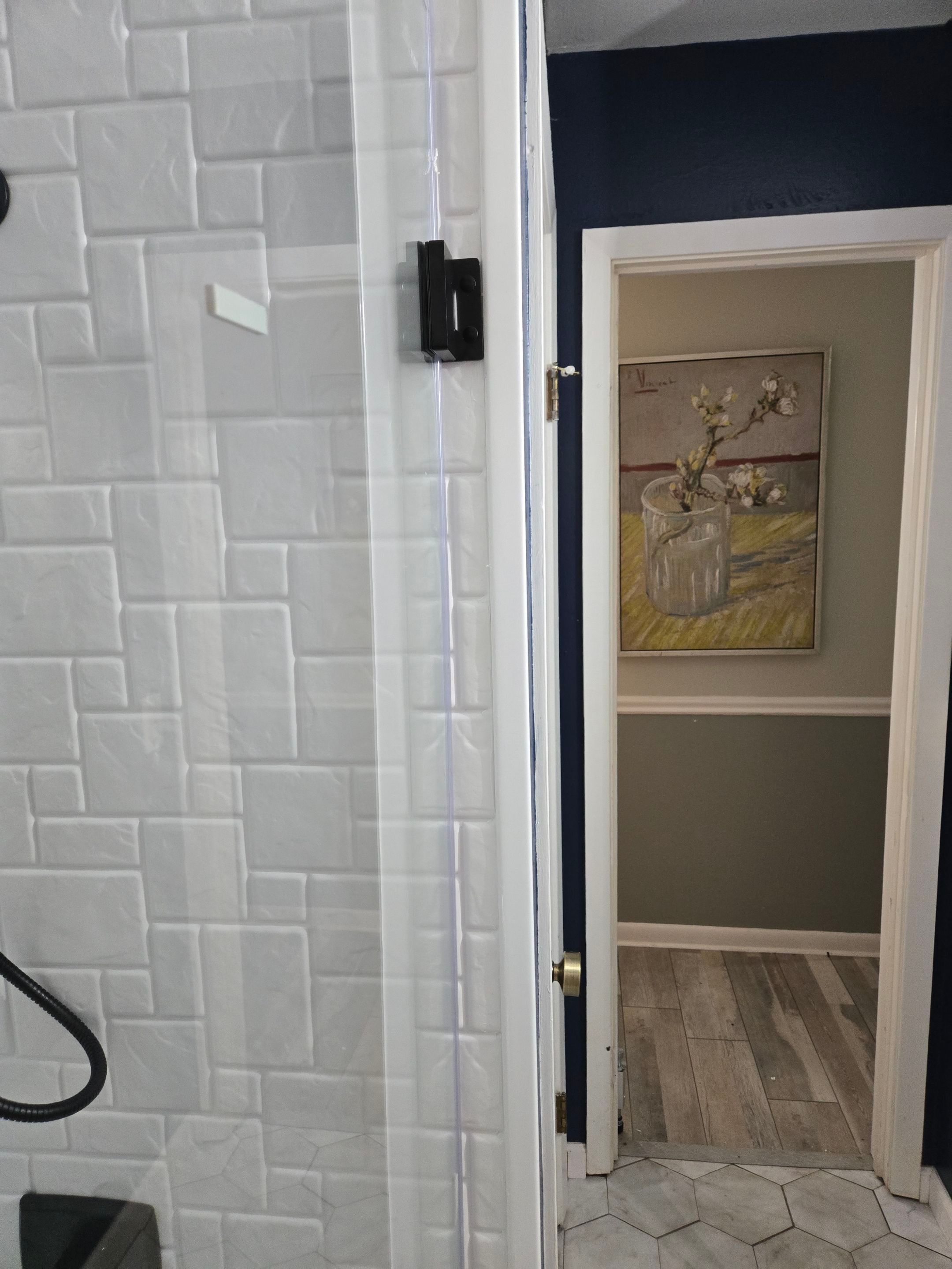 Bathtub - White- Piazza -Black Trim by Homestar Solutions 