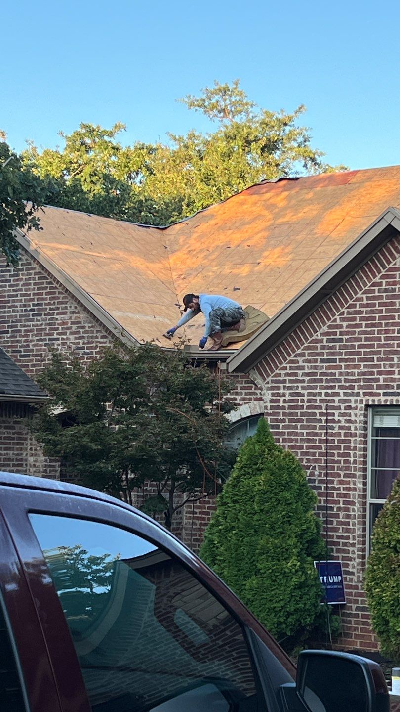 Residential Roofing Installation using GAF Natural Shadow  by A & H Roofing and Contracting
