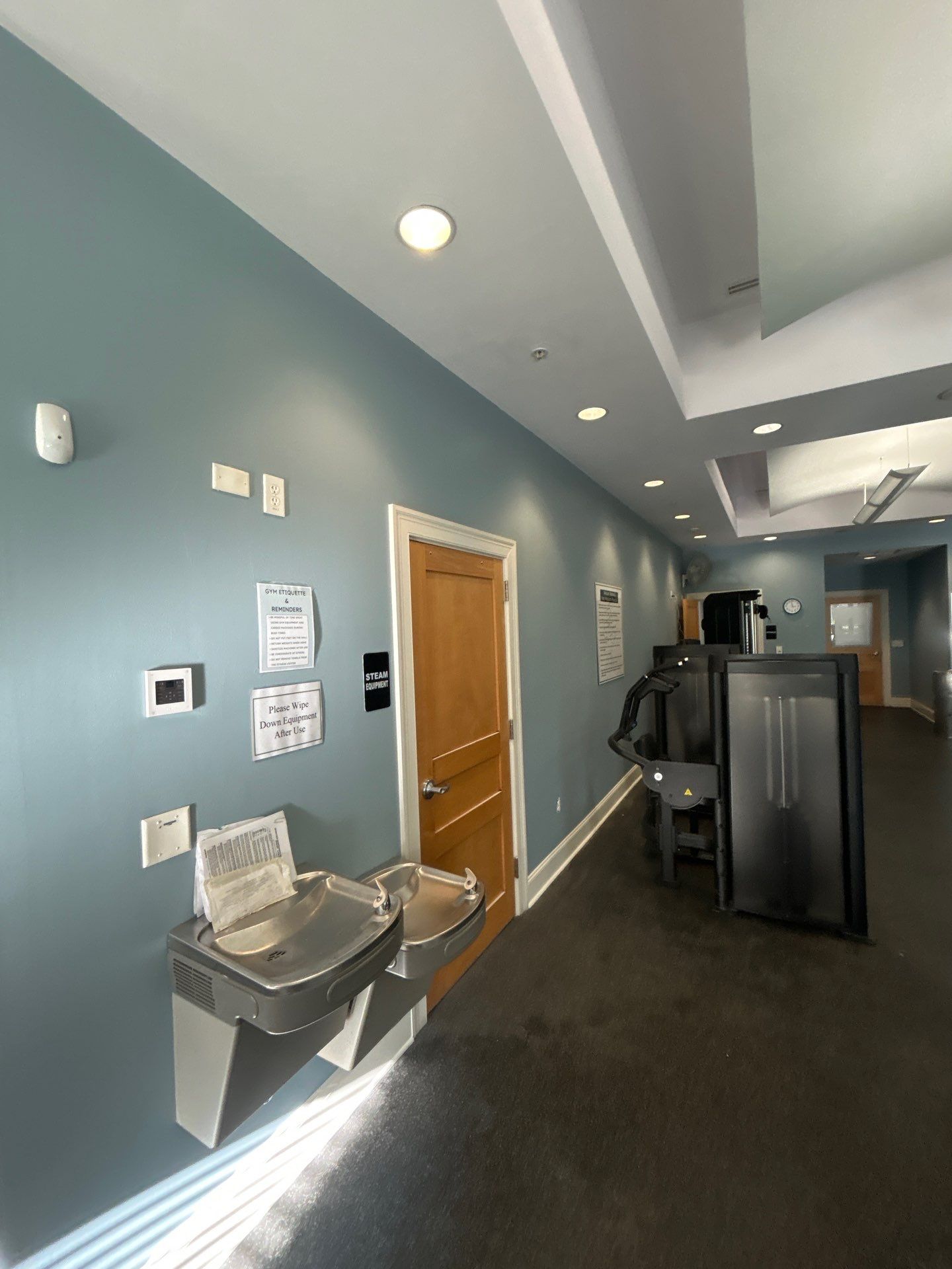 Brunswick Forest Fitness Center Interior Refresh in Leland, NC by RGR Construction and Roofing, LLC