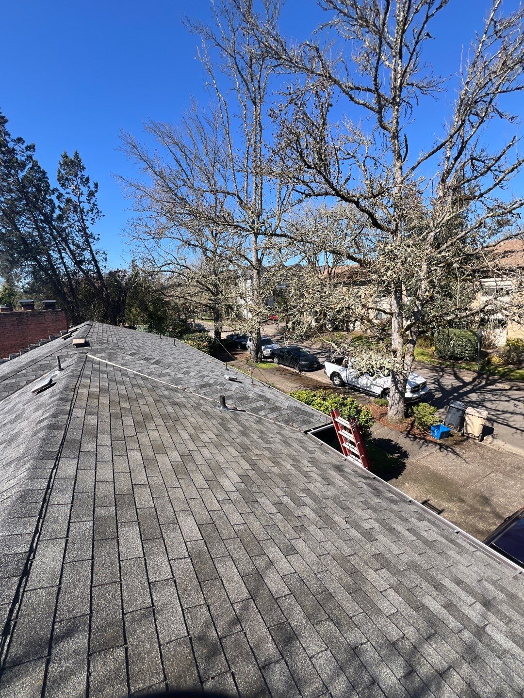 Residential Roofing Installation using IKO Dynasty (Color: Summit Grey) by Orezona Building & Roofing Company, Inc.