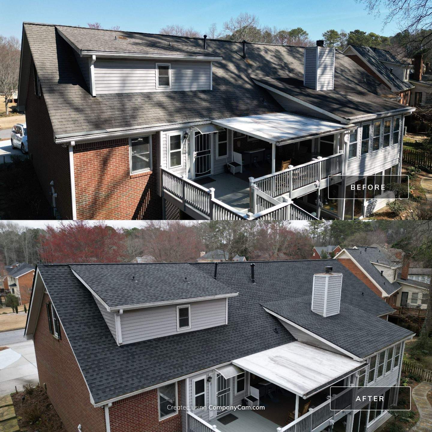 Roof Replacement Gutters & Downspouts by Deerfield Roofing LLC
