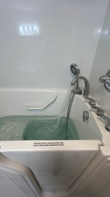 Detailed View of Walk-In Tub