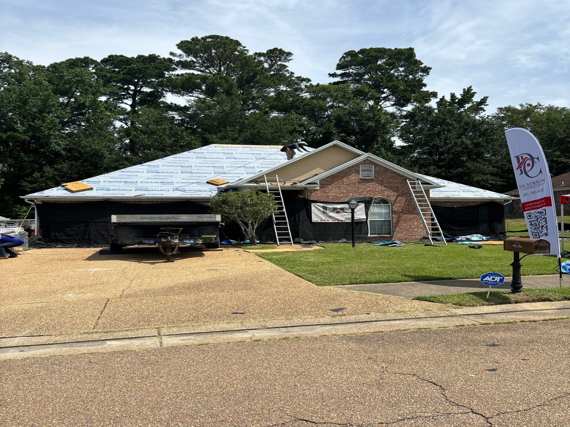 Residential Roof Replacement by Dickerson Contracting LLC