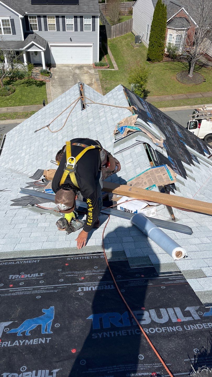 Roof replacement, solar panels instalation and garage repair by Just Brilliant Restoration JBR