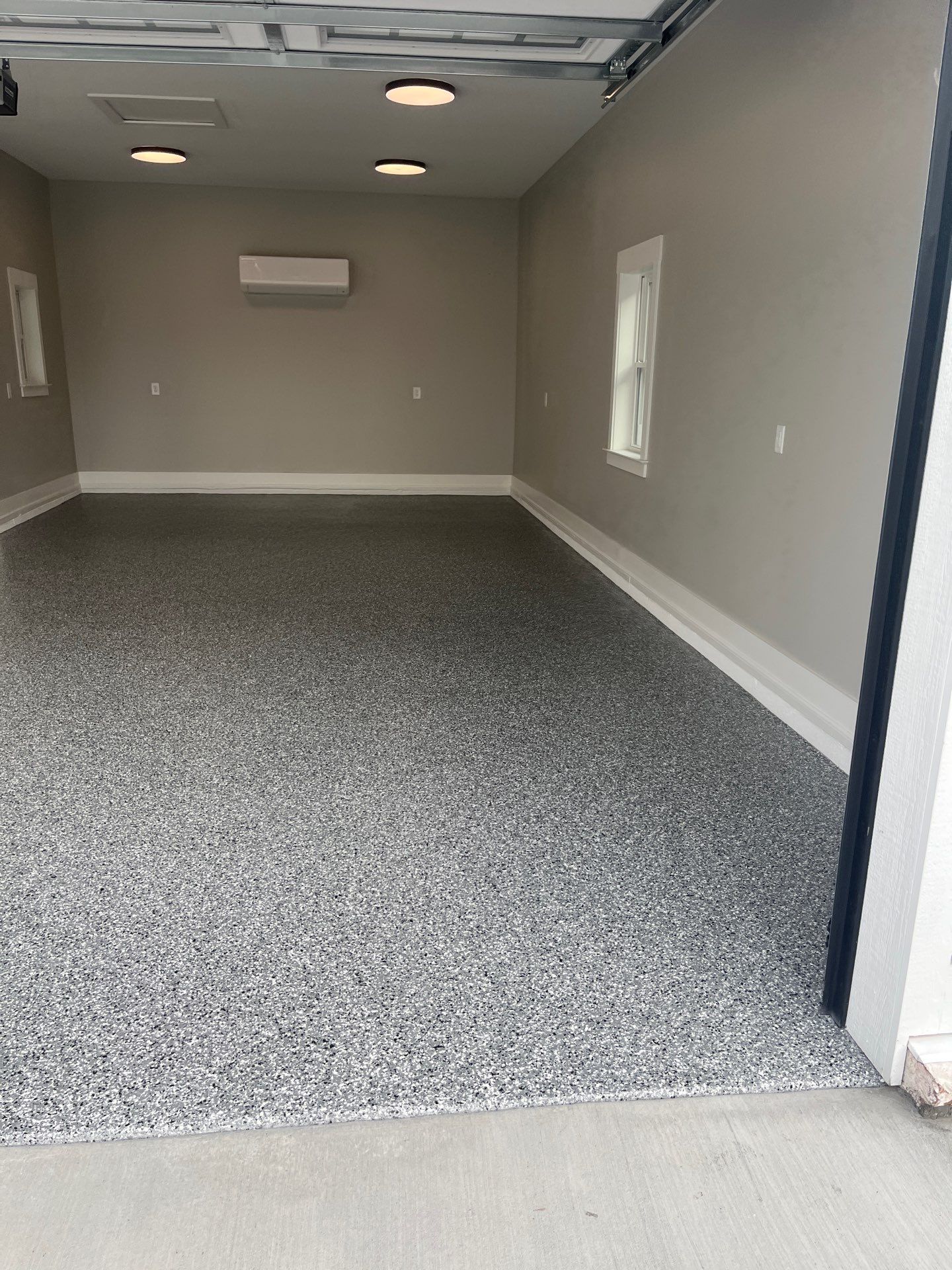 Garage Floor Coating using Wombat by My Garage Floor Guys