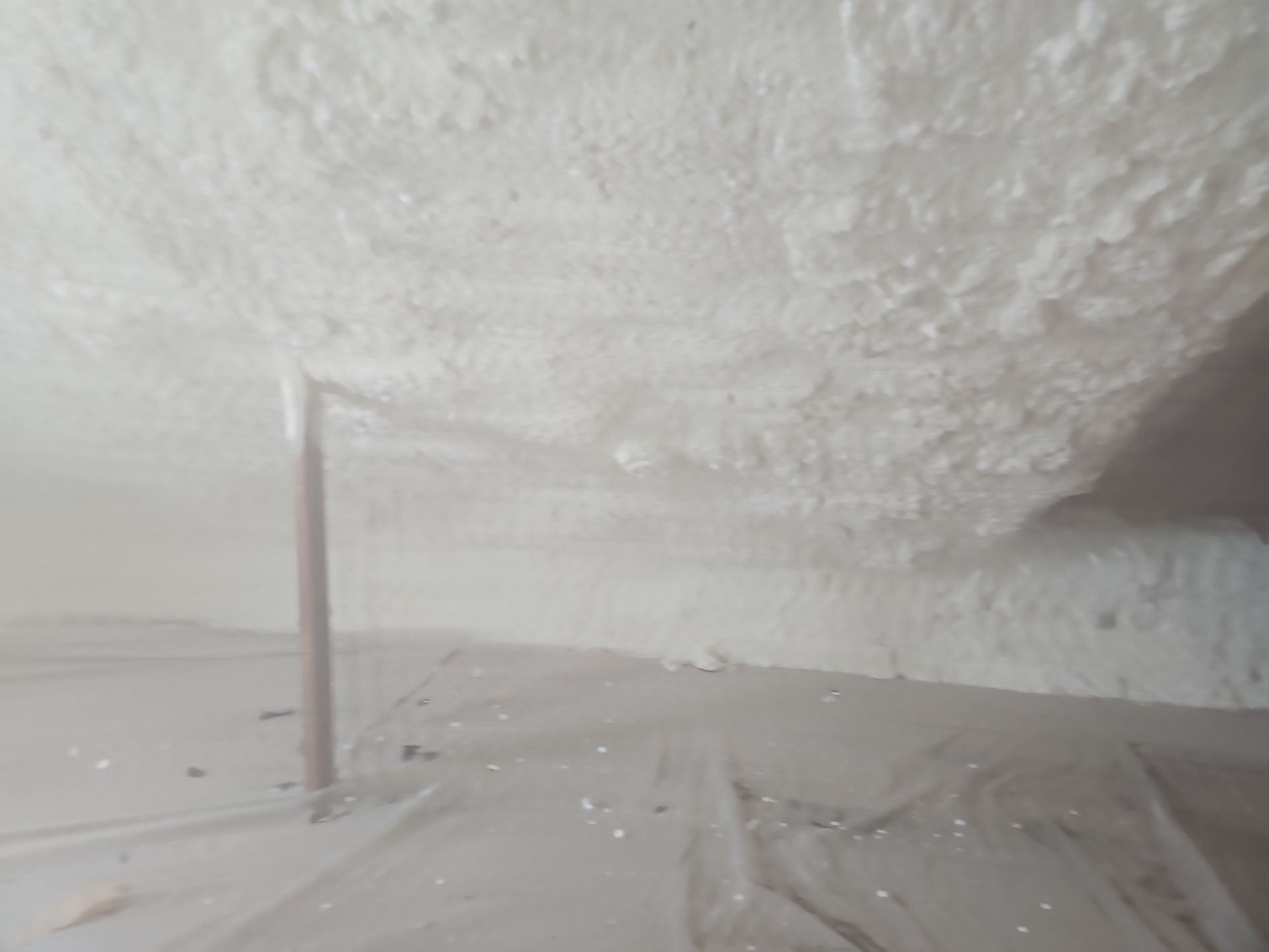 Attic Insulation using open cell spray foam by NYS Foam & Energy