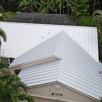 24ga 1.5" Mechanical Seam Mill Finish by Total Roofing System The Metal Roof Experts