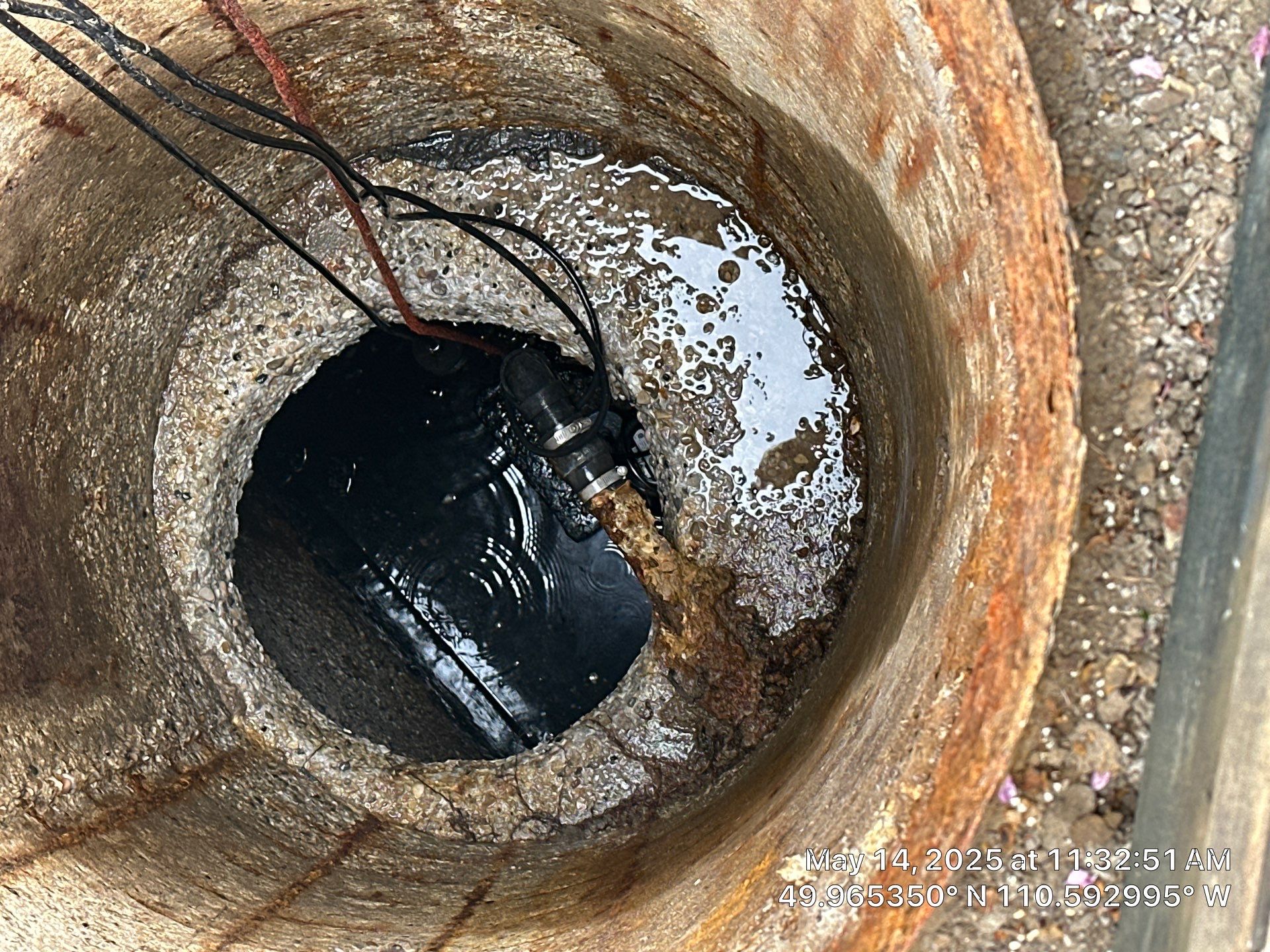 Septic System Lift Pump Replacement and Tank Cleaning in Dunmore by Septic Medic Inc.