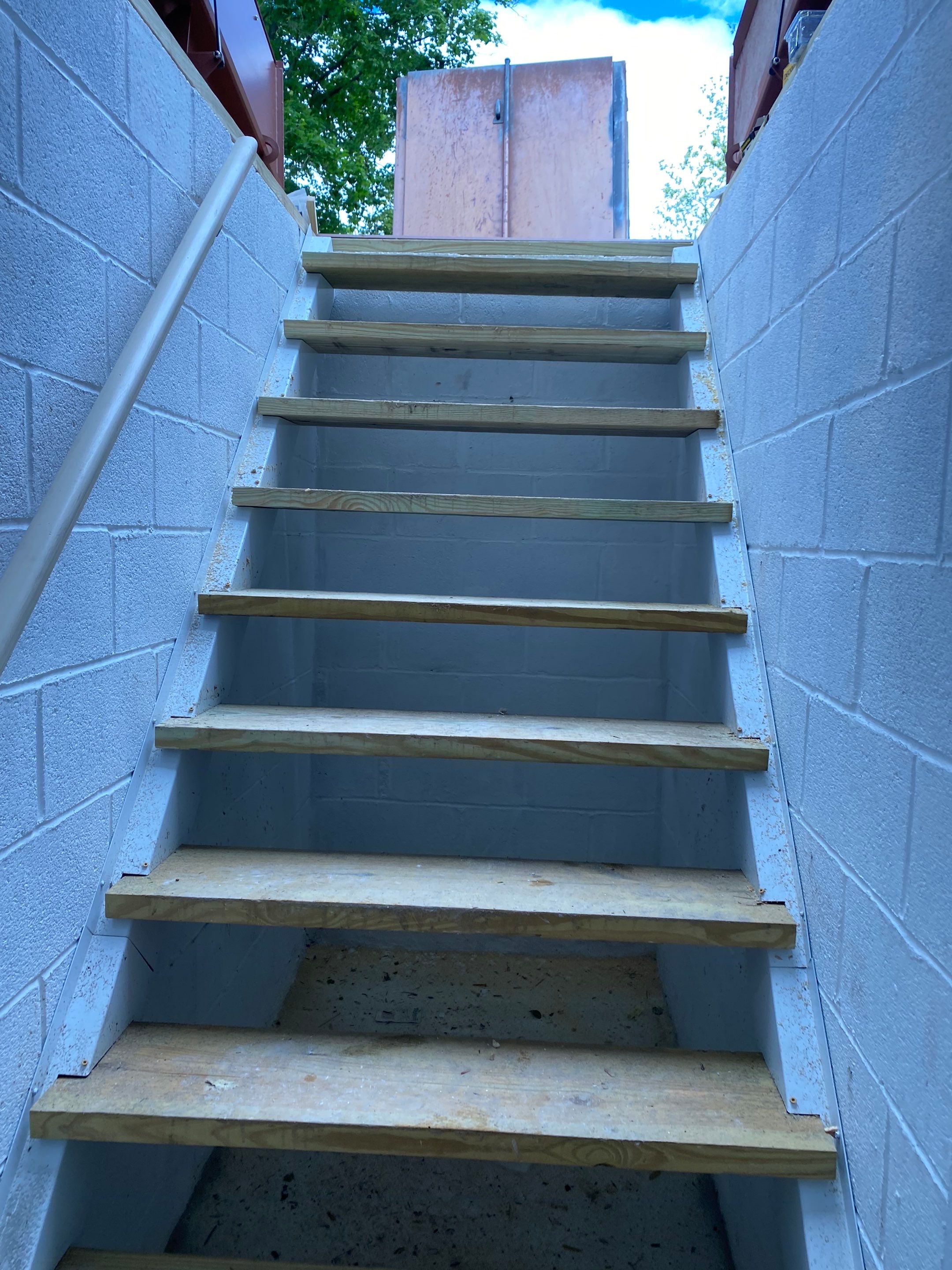 New Bilco doors to basement & new front porch posts by The Smet Companies, LLC
